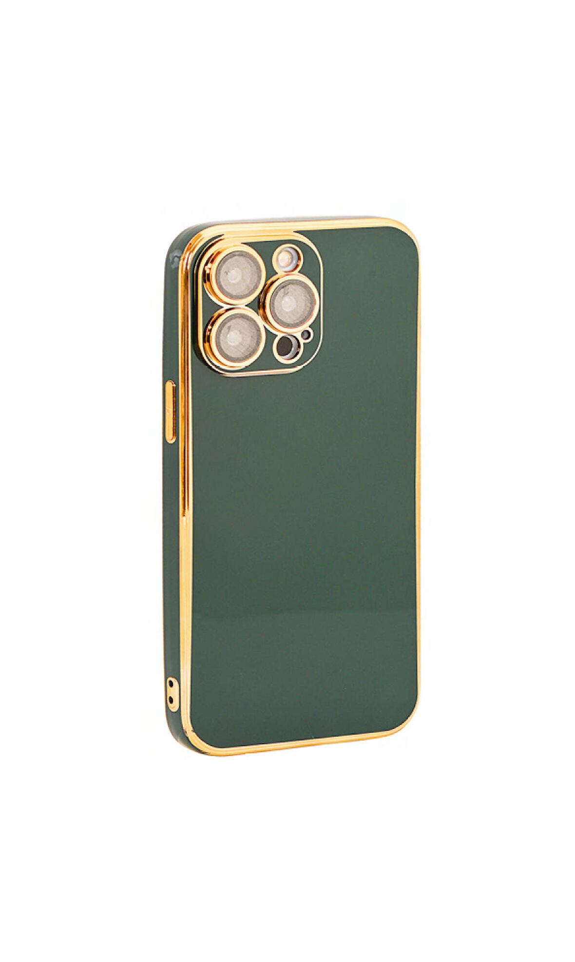 İphone 11 Pro Max Lazer Kılıf Kapak Koruma Kapak Yeşil