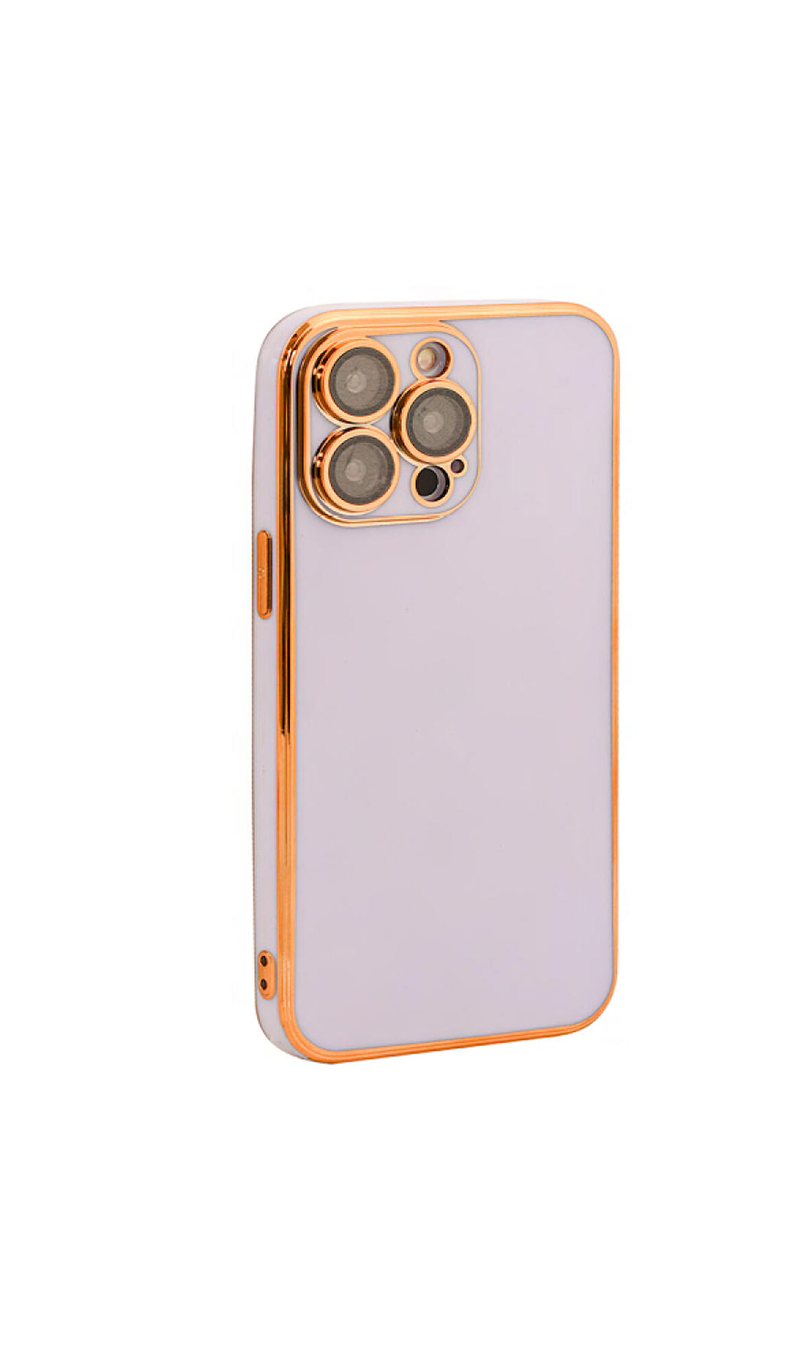 İphone 11 Pro Max Lazer Kılıf Kapak Koruma Kapak Lila