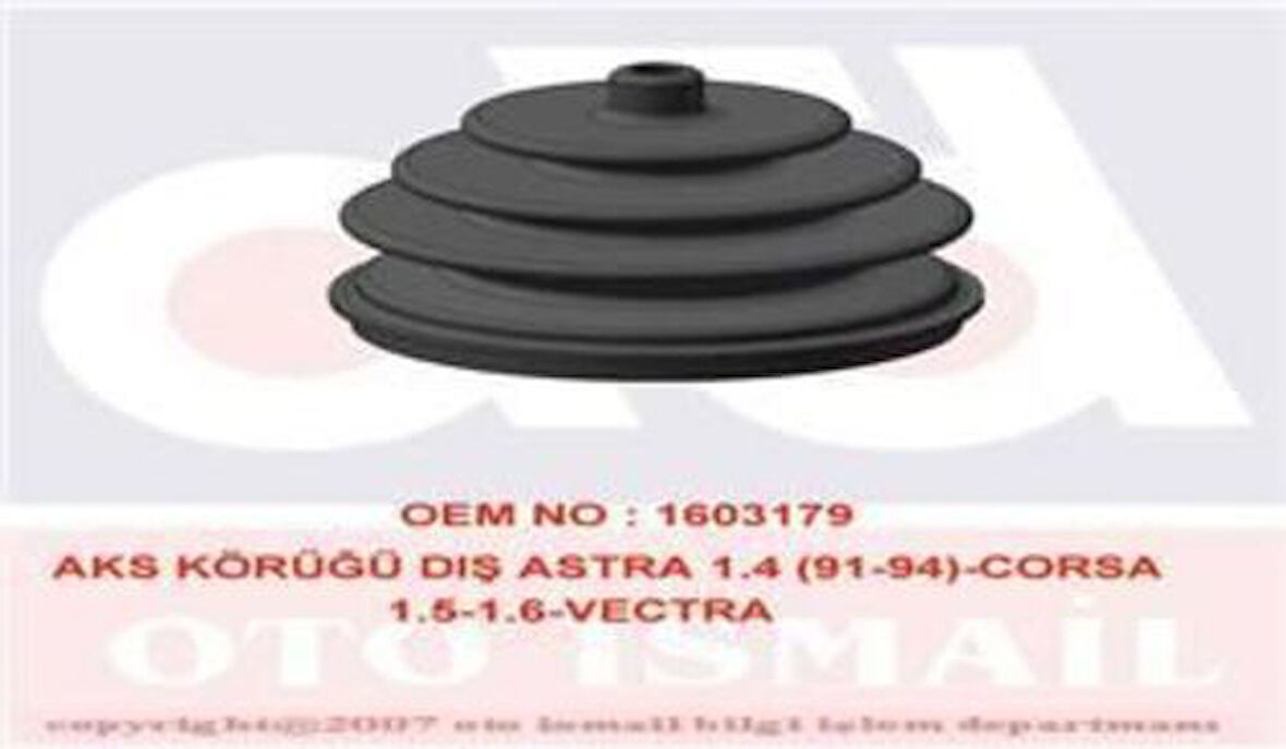 Gkn 300354 Aks Körüğü Diş Astra 1.4 91-94-Corsa 1.5-1.6-Vectra 1603179