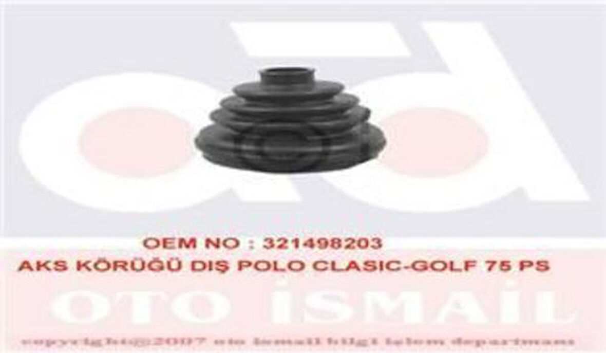 Gkn 300355 Aks Körüğü Diş Polo Clasıc-Golf 2-3 75 Ps 191498203C