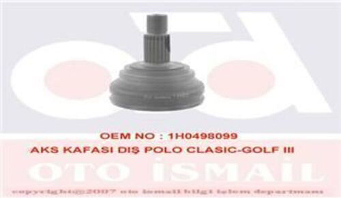 Gkn 302175 Aks Kafası Diş Büyük Tip Polo Clasıc-Golf III 100Hp 1111900