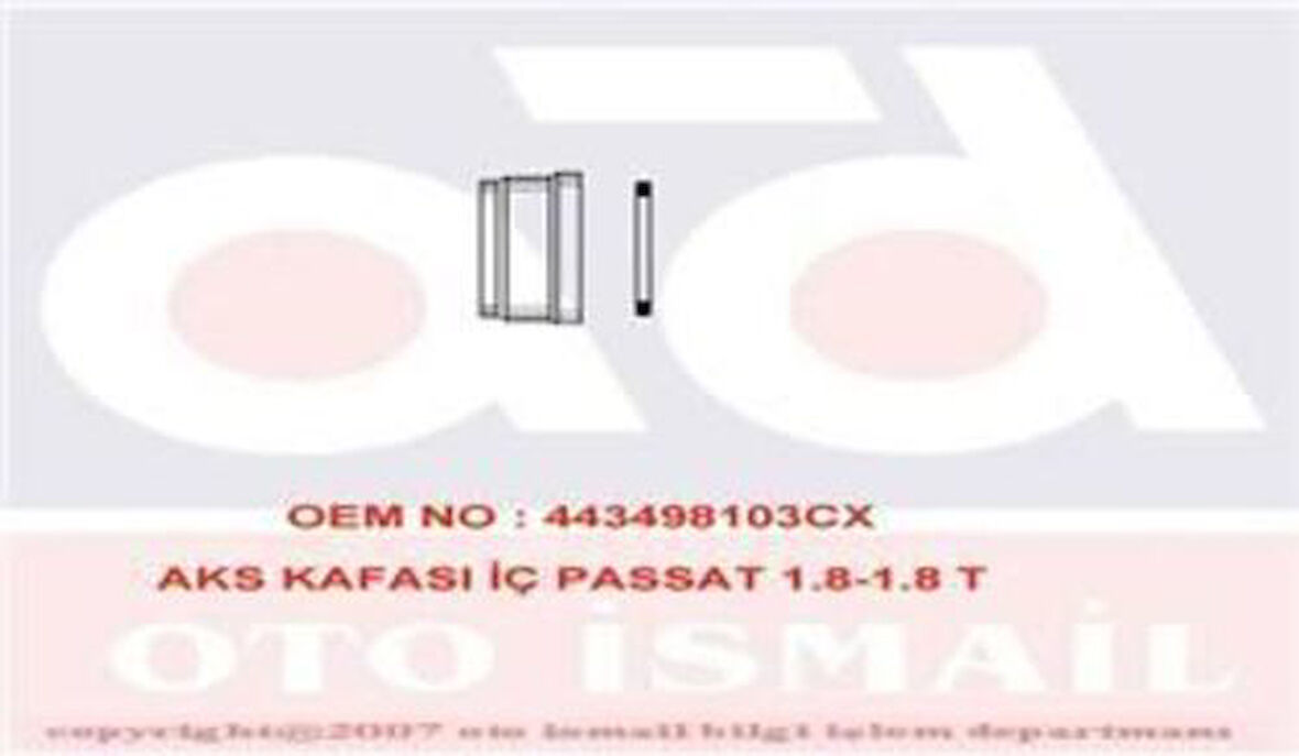 Gkn 302287 Aks Kafası İç Passat-A4-A6 1.6-1.8-1.8 T Adr-Aeb-Apu-AWT 251598101A