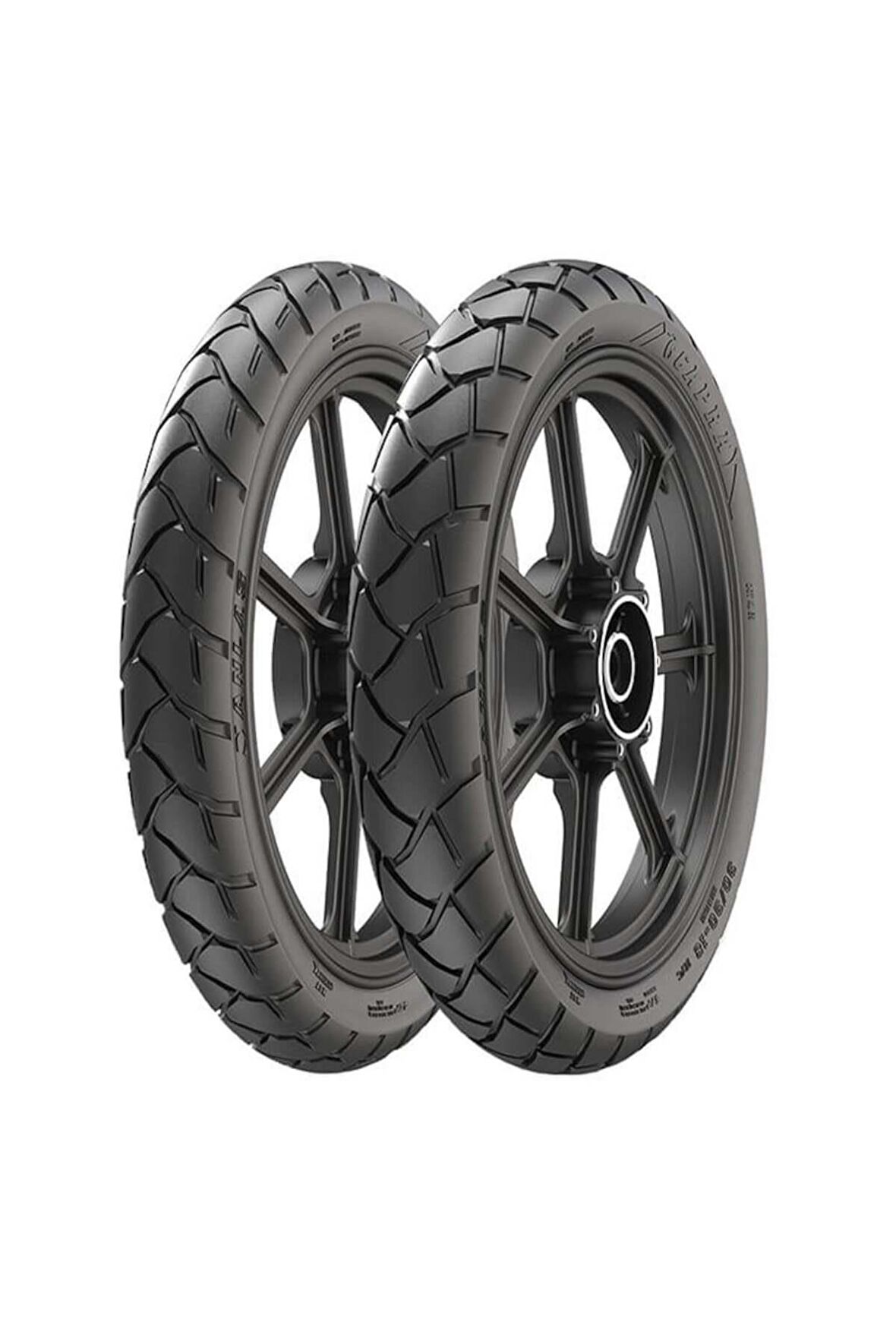 Gknmotors Cbf 150 - Ybr 125 - Cb 125e Takim Lastik Capra Dublex 90/90-18 2.75-18