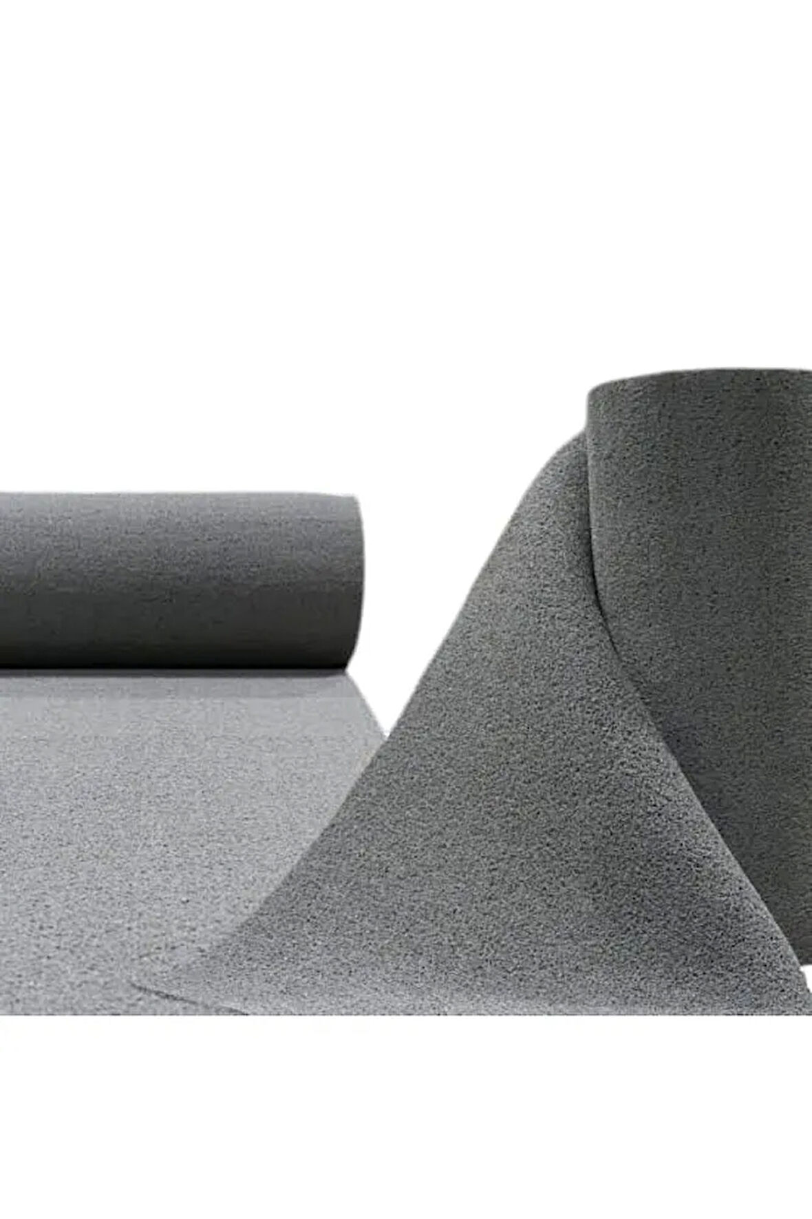 KIVIRCIK HALI PASPAS 14 MM RENK GRİ 1,20 X 4,50 METRE SU EMİCİ İŞ YERİ APARTMAN KAYMAZ