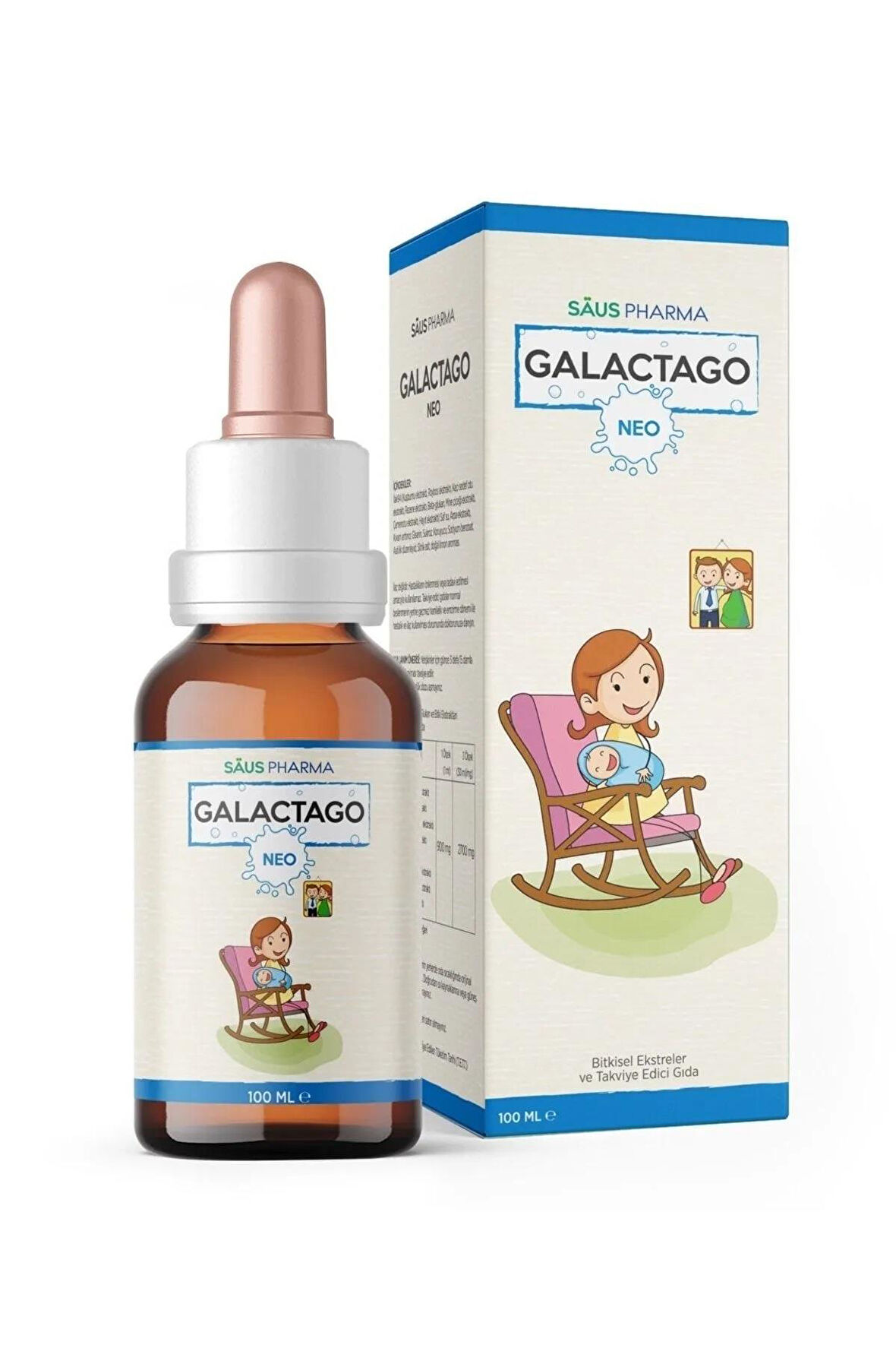 Galactago Neo Anne Sütü Arttırıcı 50 ml Bitkisel Damla