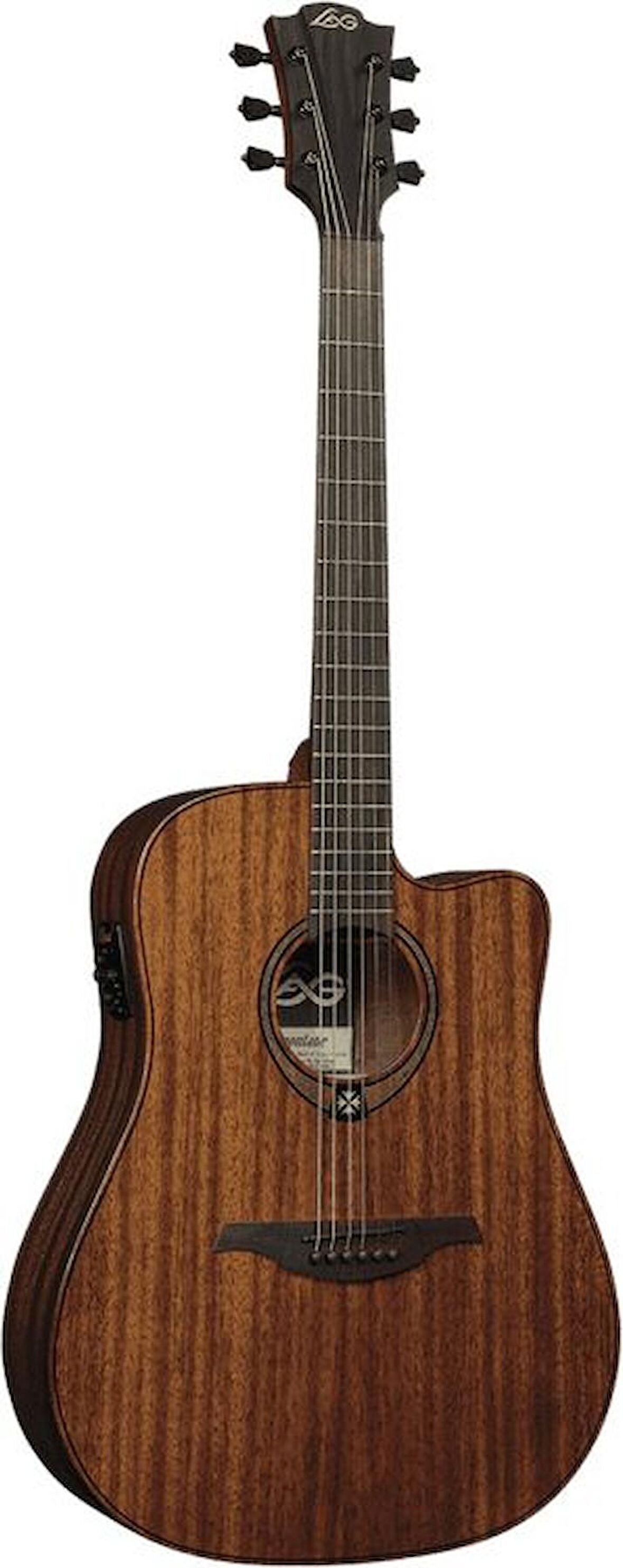 LAG GLA T98DCE - Tramontane Dreadnought Elektro Akustik Gitar