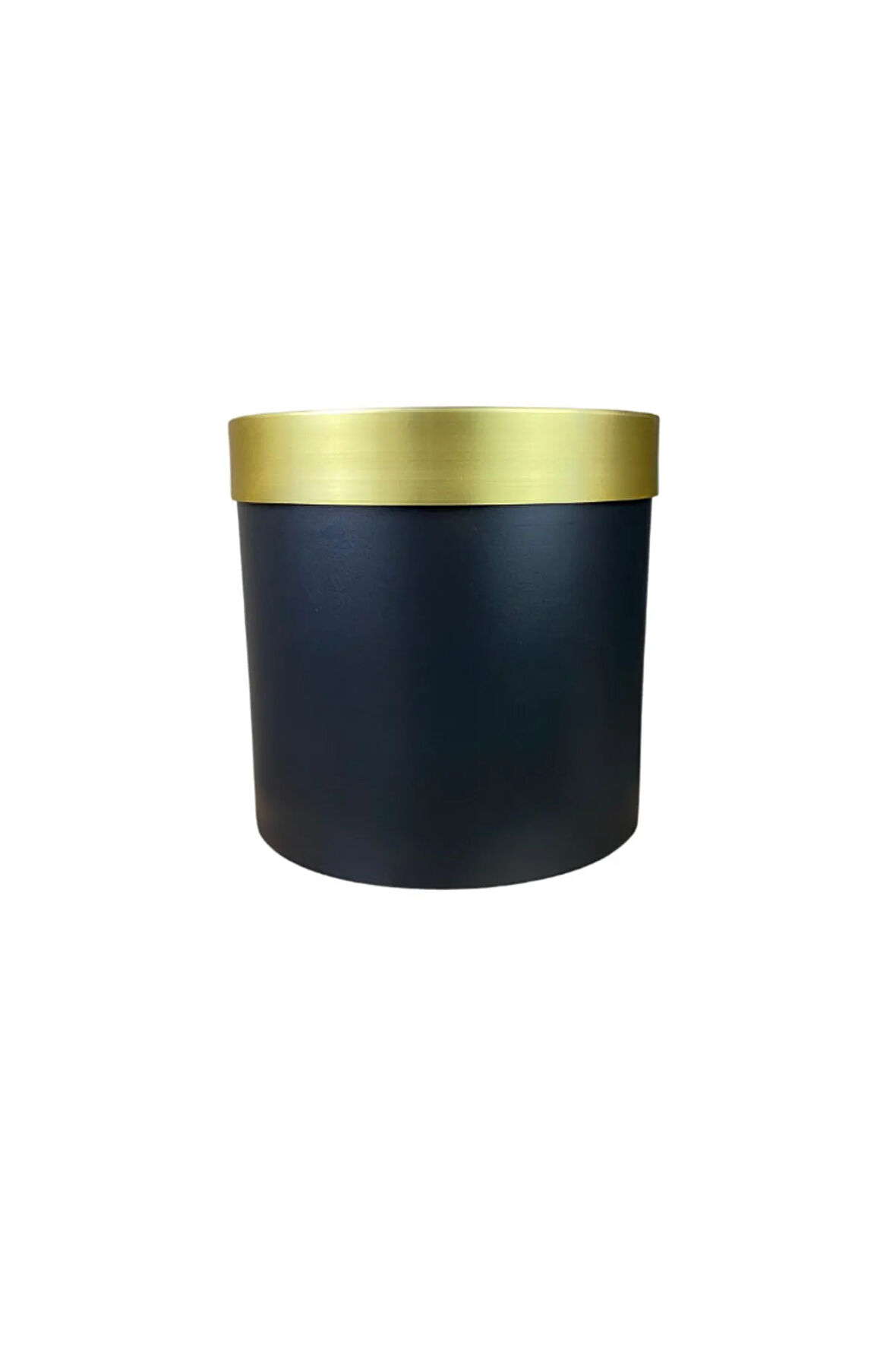 Gold Kemerli 30x30 Siyah Saksı