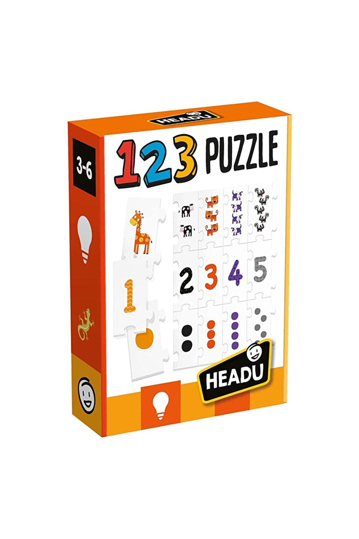 123 Puzzle Rakamları Ve Saymayı Öğreten Eğitici Puzzle