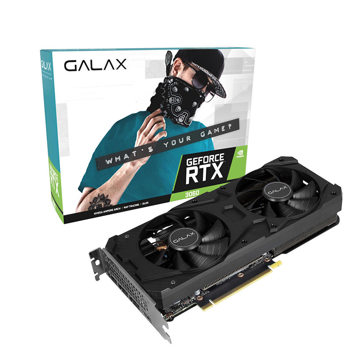 Galax 1-Click OC RTX 3060 192 Bit GDDR6 12 GB Ekran Kartı