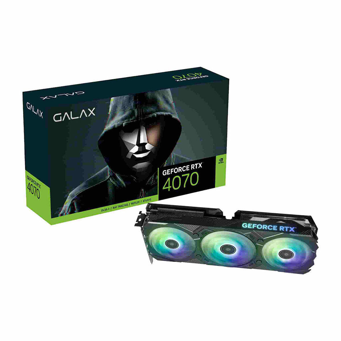 GeForce EX Gamer Black RTX 4070 192 Bit GDDR6X 12 GB Ekran Kartı