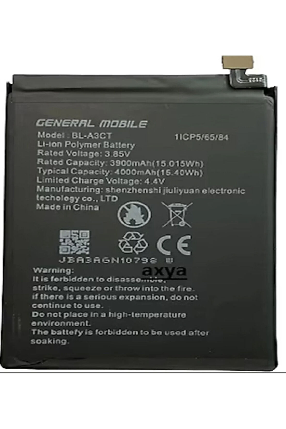 General Mobile gm20 Uyumlu Batarya