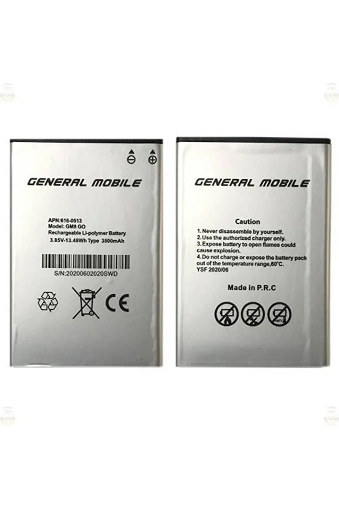 General Mobıle GM8 GO Uyumlu Batarya