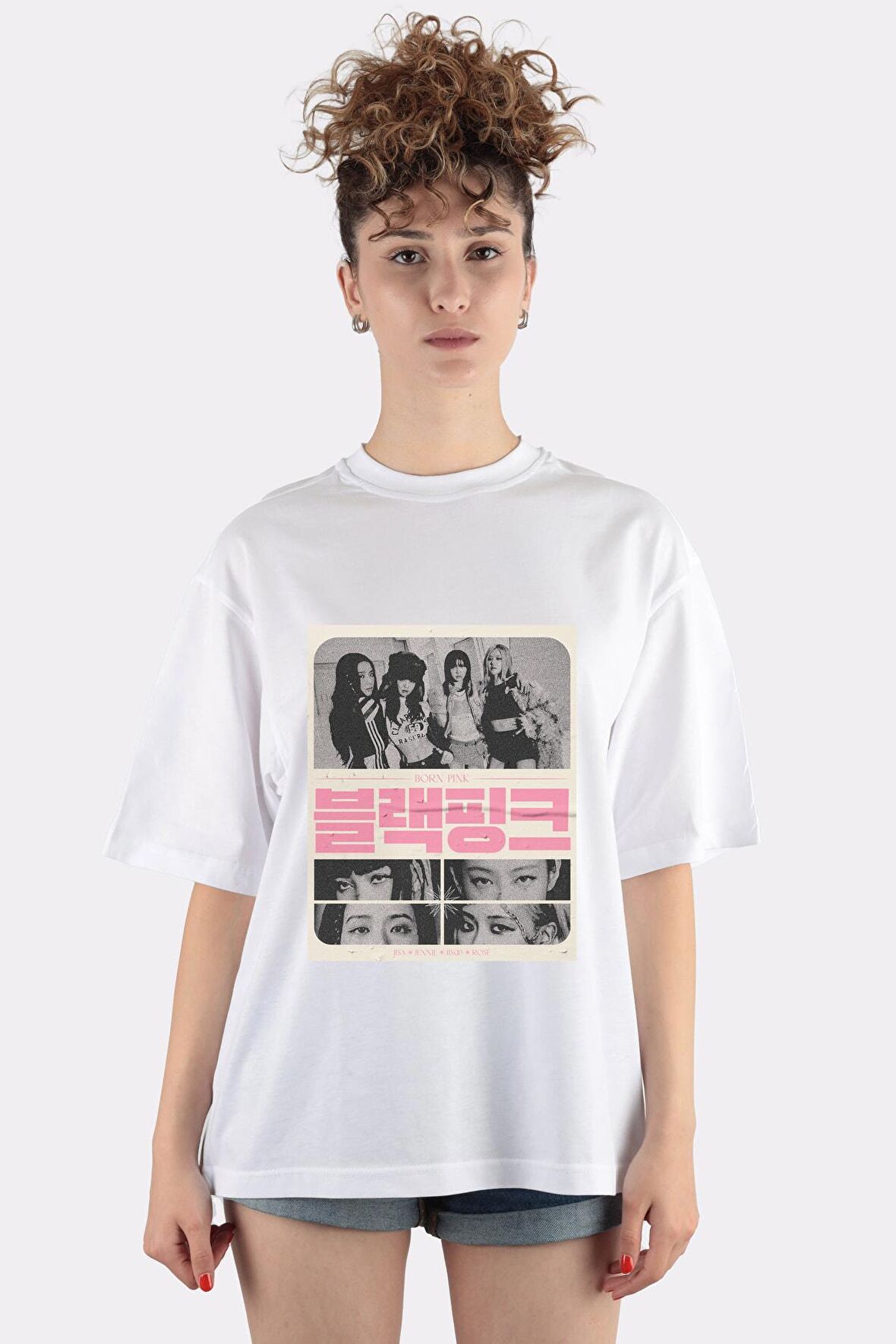 Blackpink Oversize Kadın T-shirt