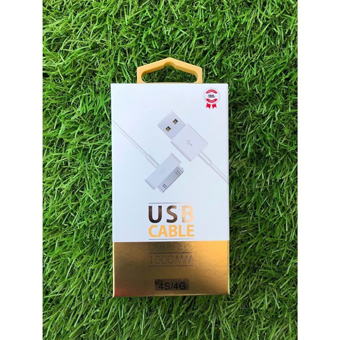 PDAteknoloji 4S/4G İçin USB Kablo 1m Beyaz