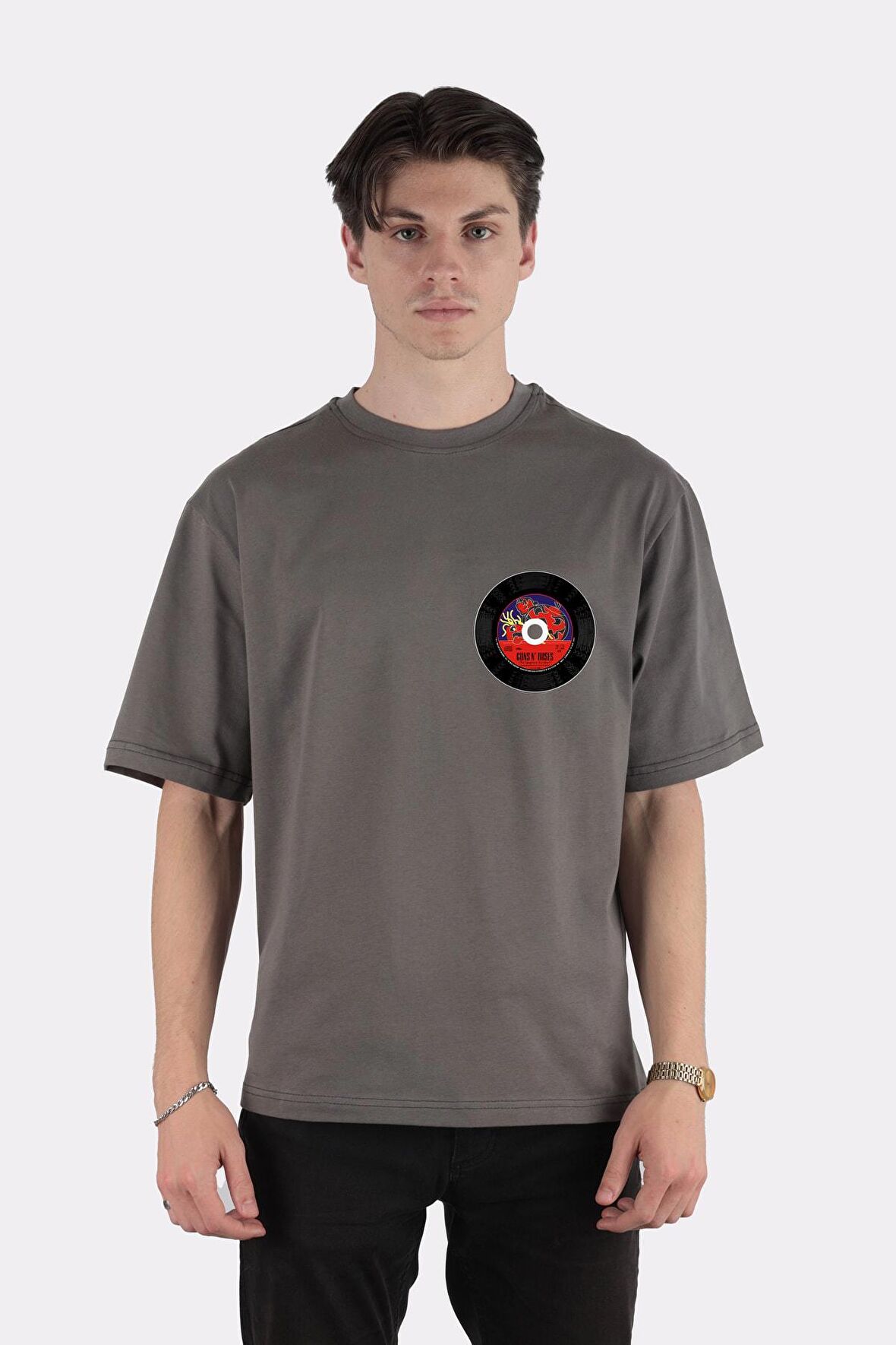 Guns N' Roses Oversize Erkek T-shirt