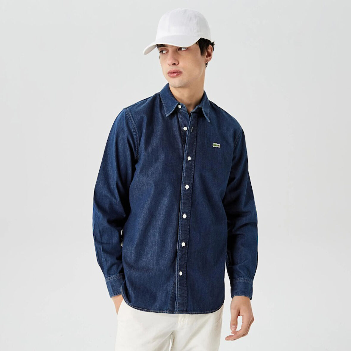 Lacoste Erkek Slim Fit Jean Gömlek
