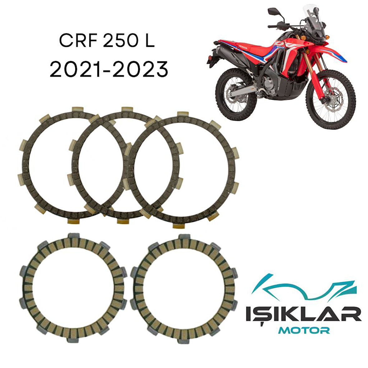 Honda CRF 250 L Debriyaj Balatası 21-23 Modellerle Uyumlu CRF103