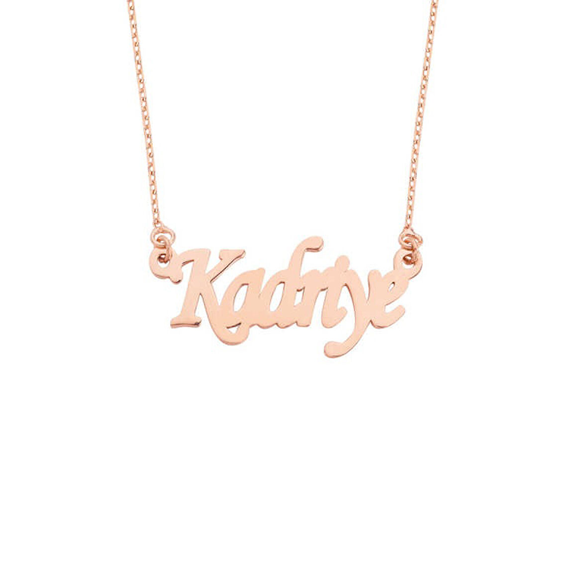 İsimli Gümüş Kolye GMS1277