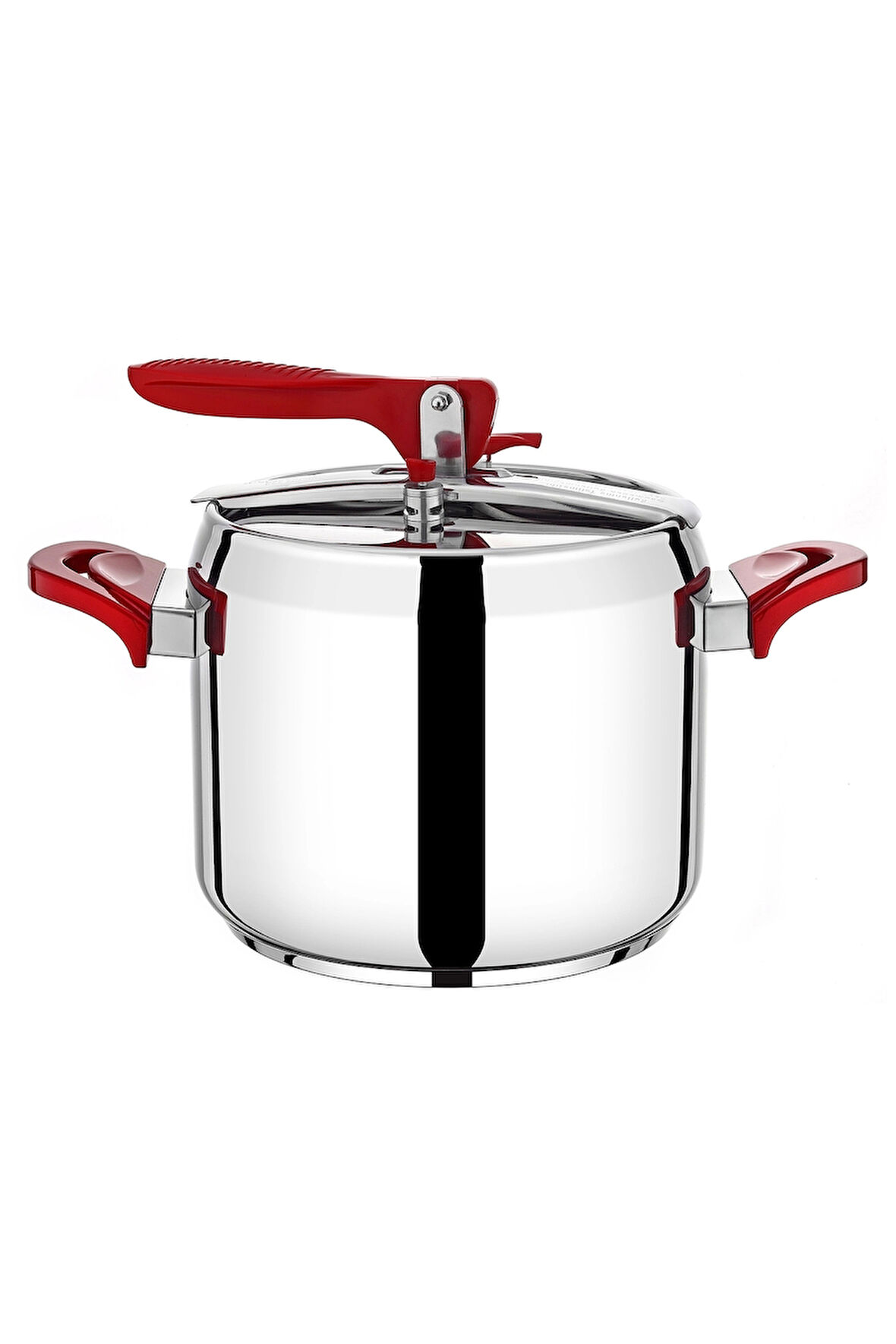 Gümüşer Düz Klasik Düdüklü Tencere 5 Lt. Paslanmaz Çelik 304 Kalite