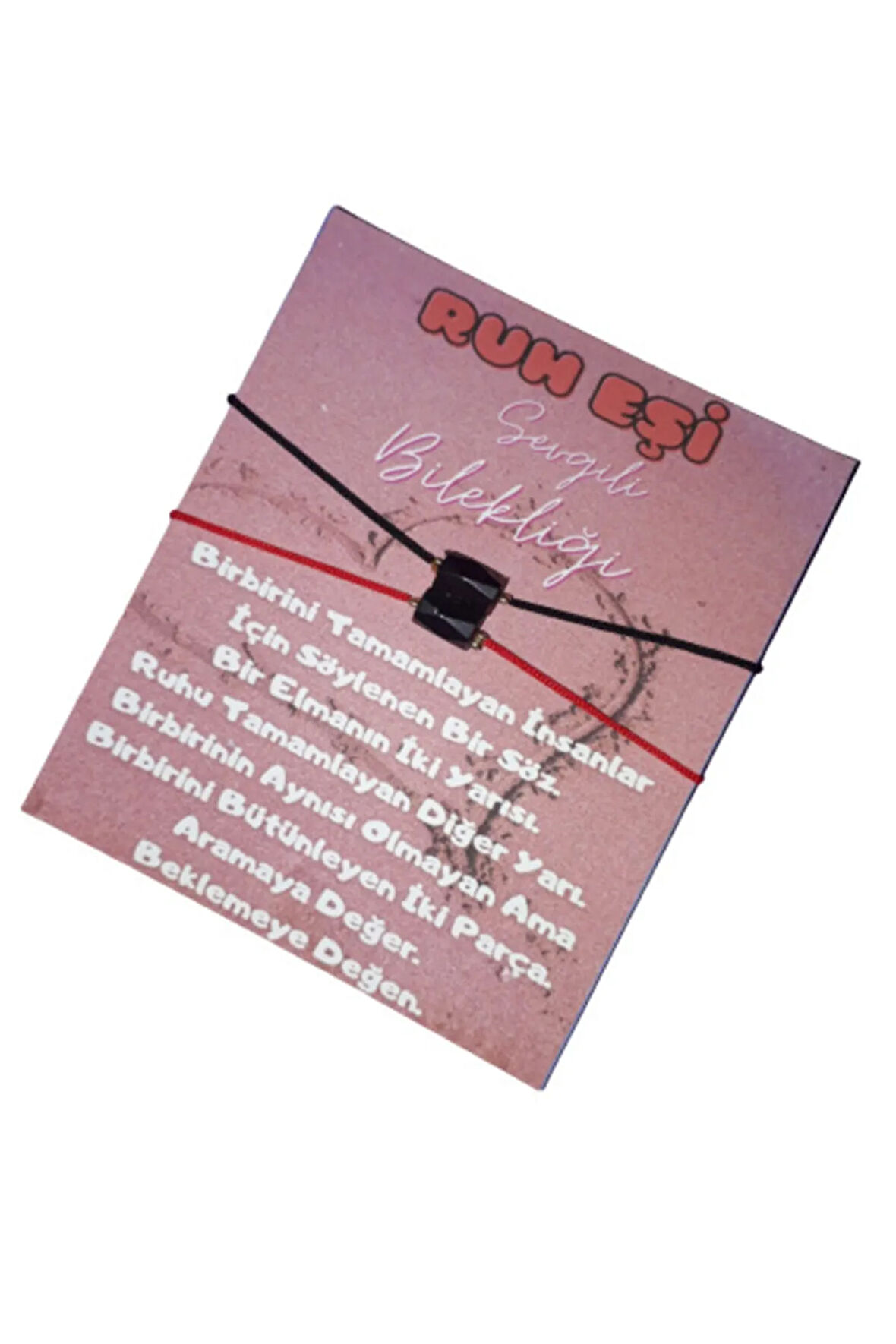 Sertifikalı Ruh Eşi Mıknatıslı Hematit Taşı Sevgili Bilekliği