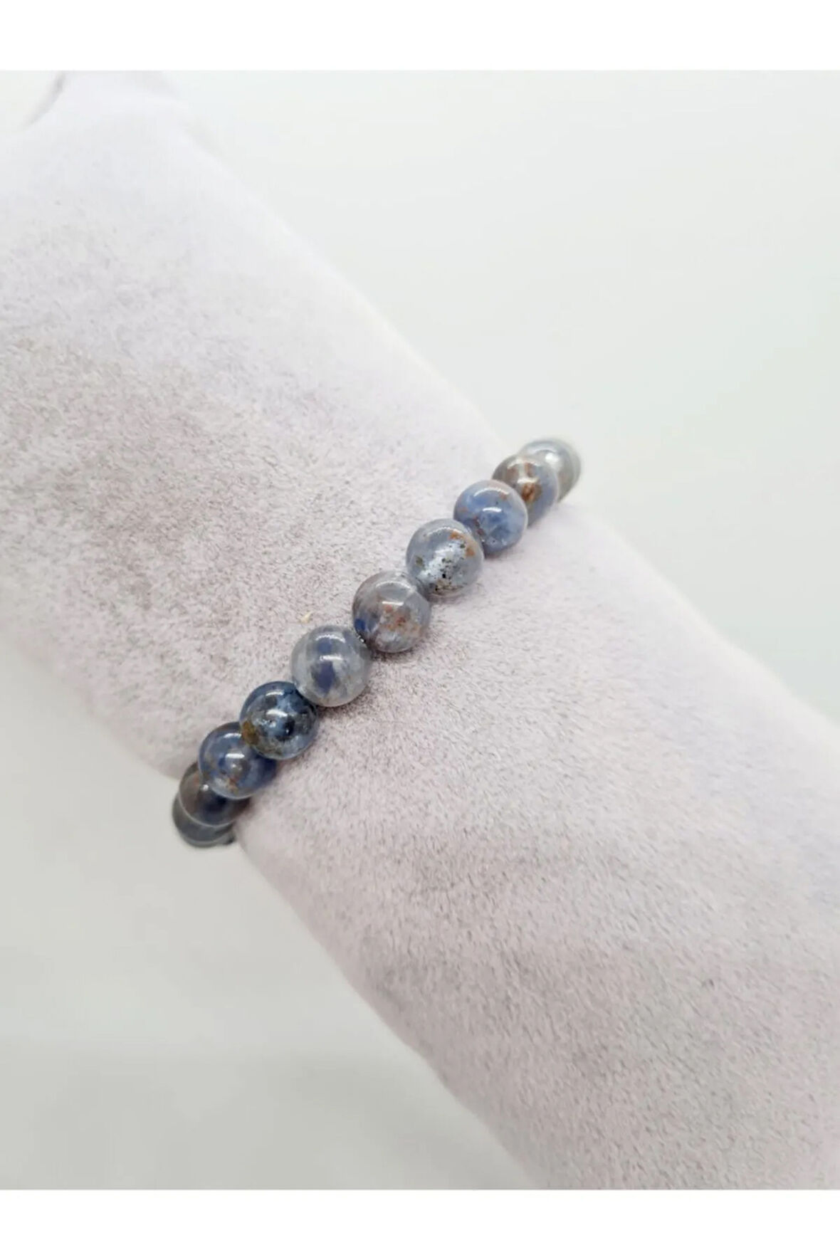 Sertifikalı Kyanit Doğal Taş Bileklik Aaa Kalite