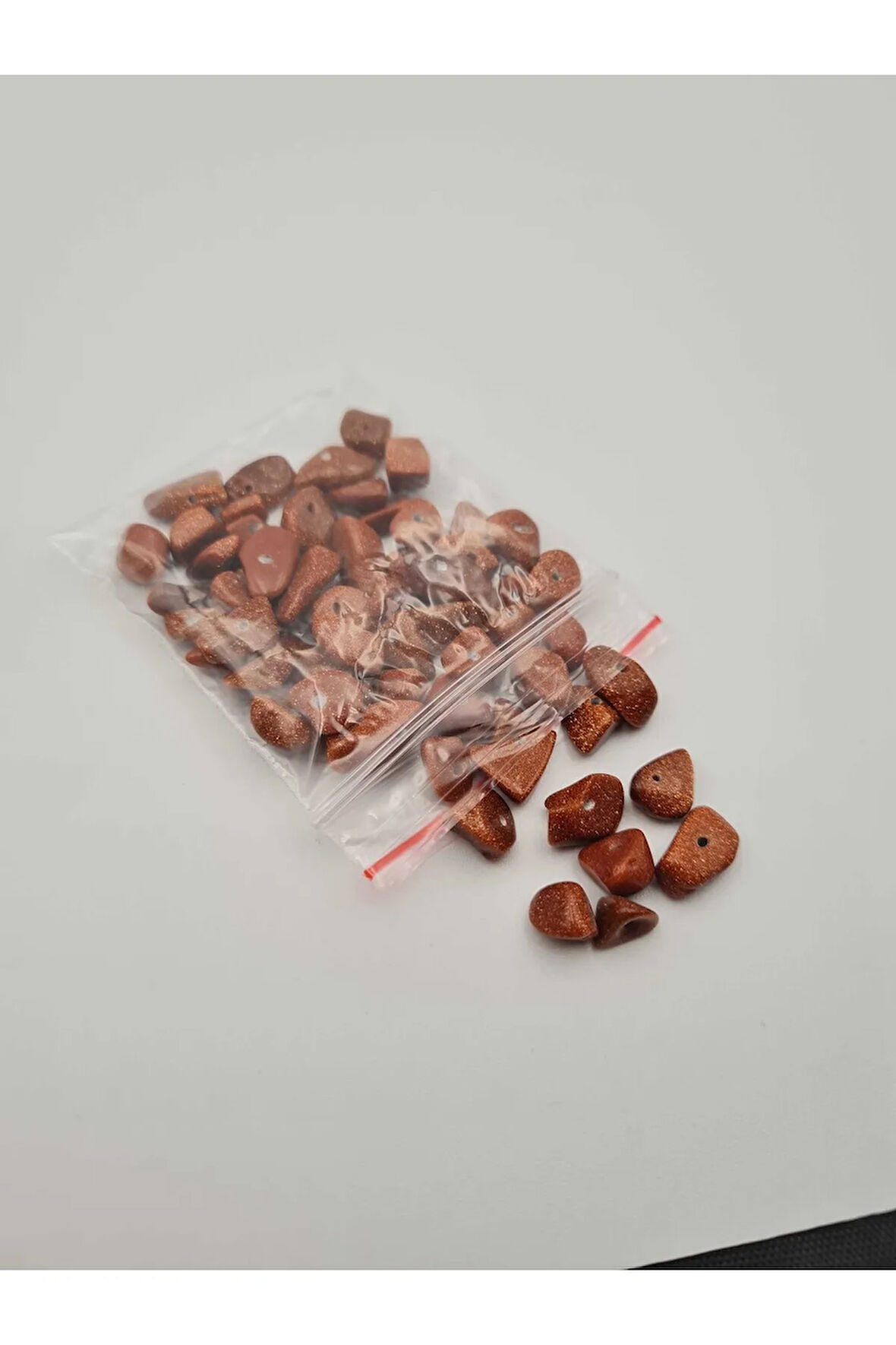 Sertifikalı Yıldız Kırık Doğal Taş - 20 gr Delikli