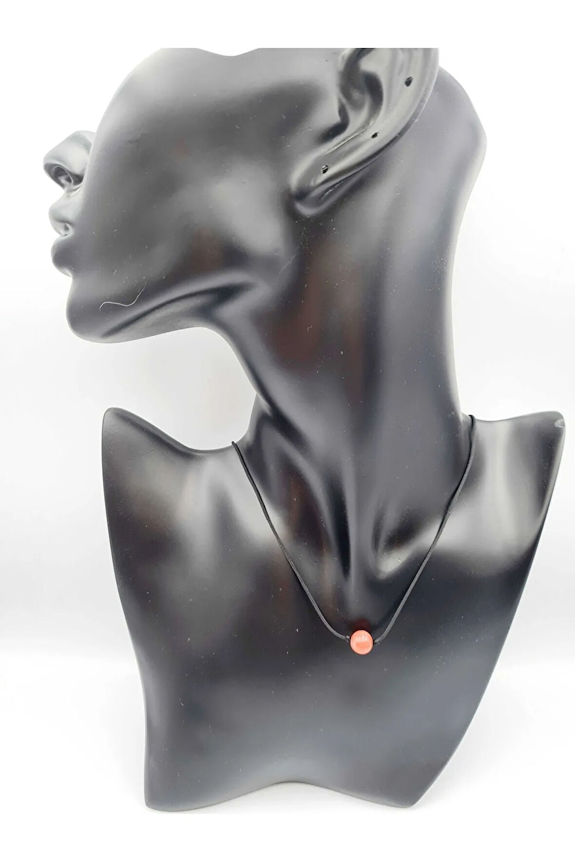 Sertifikalı Hakiki Yemen Akik Doğal Taş Kolye A Kalite