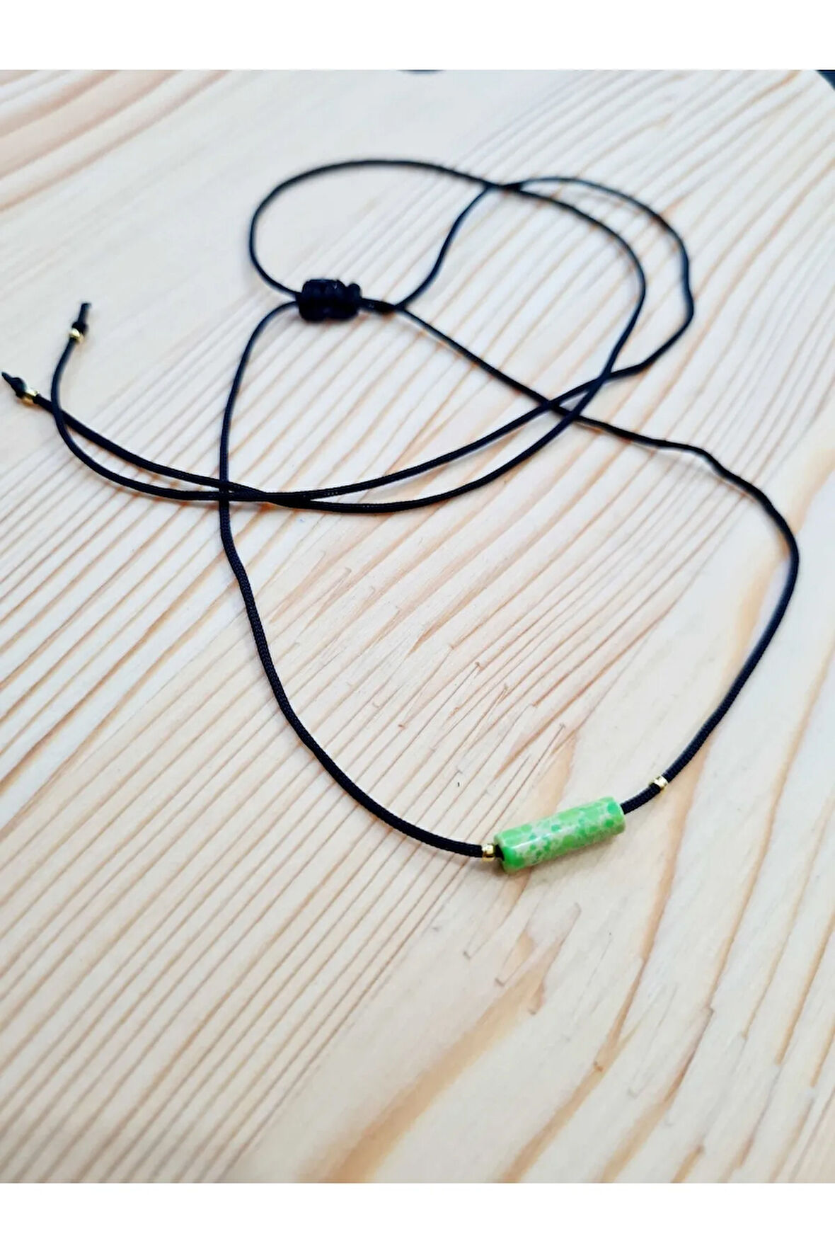 Sertifikalı Varisit Doğal Taş Kolye Sürpriz Hediyeli