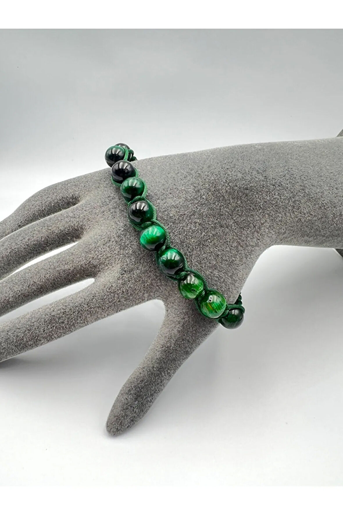 Sertifikalı Kaplan Gözü Doğal Taş Bileklik Aaa Kalite El Yapımı Özel Tasarım