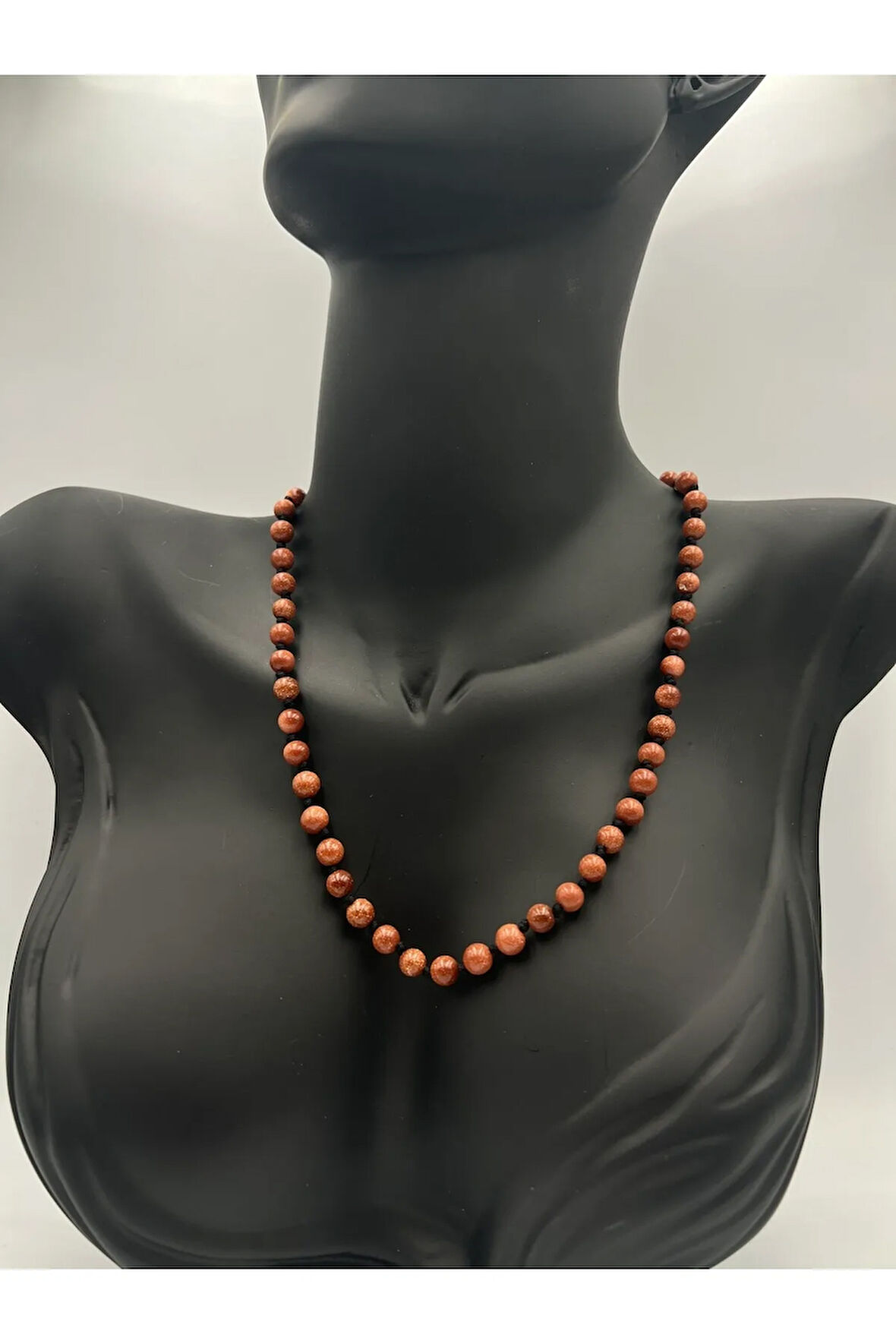 Sertifikalı Doğal Taş Yıldız Taşı Kolye Aaa Kalite 6mm