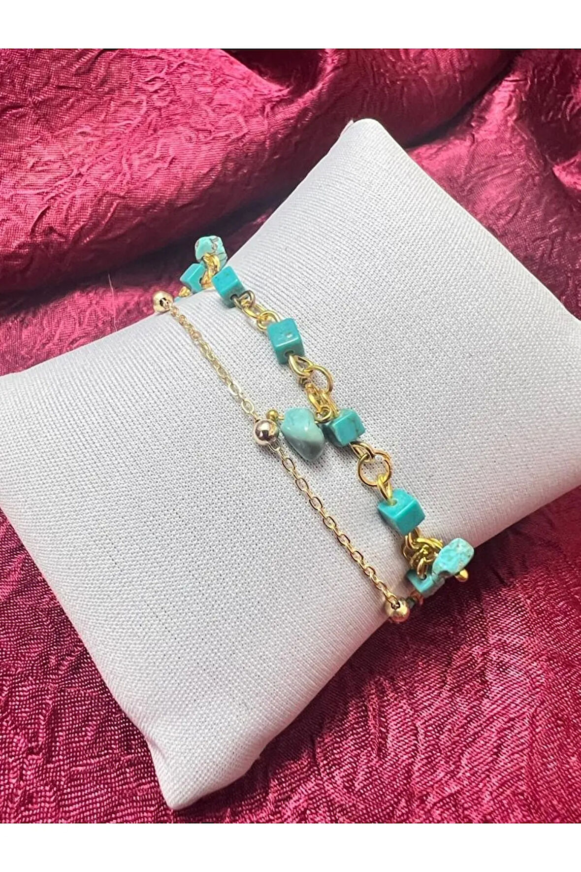 Sertifikalı Doğal Taş Özel Tasarım Turkuaz Taşı