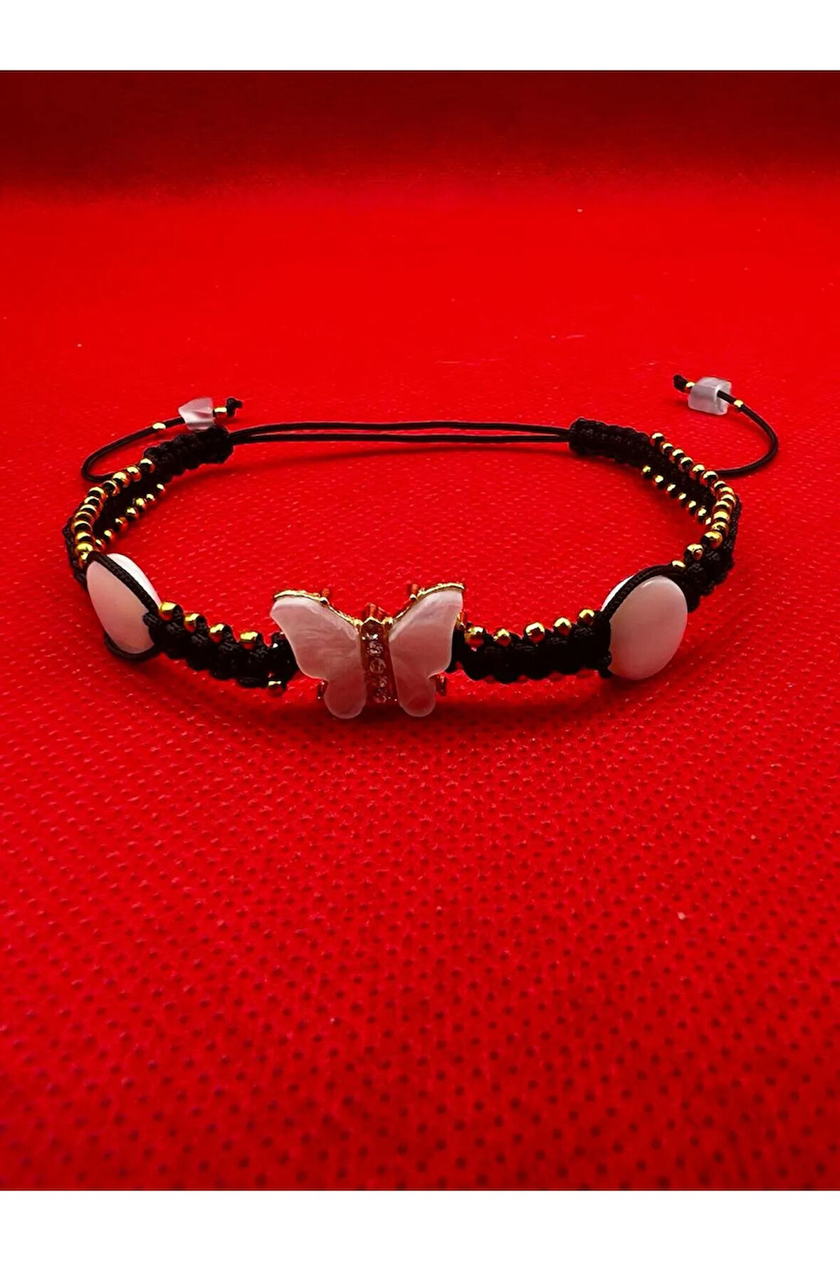 Sertifikalı Sedef Doğal Taş El Yapımı Tasarım Bileklik AAA Kalite