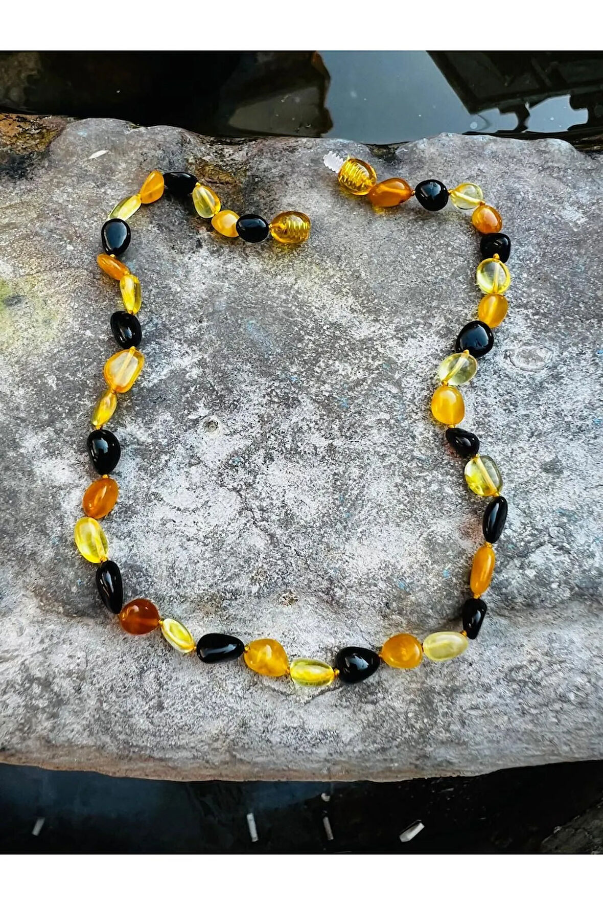 Sertifikalı Kehribar Bebek Diş Kolyesi