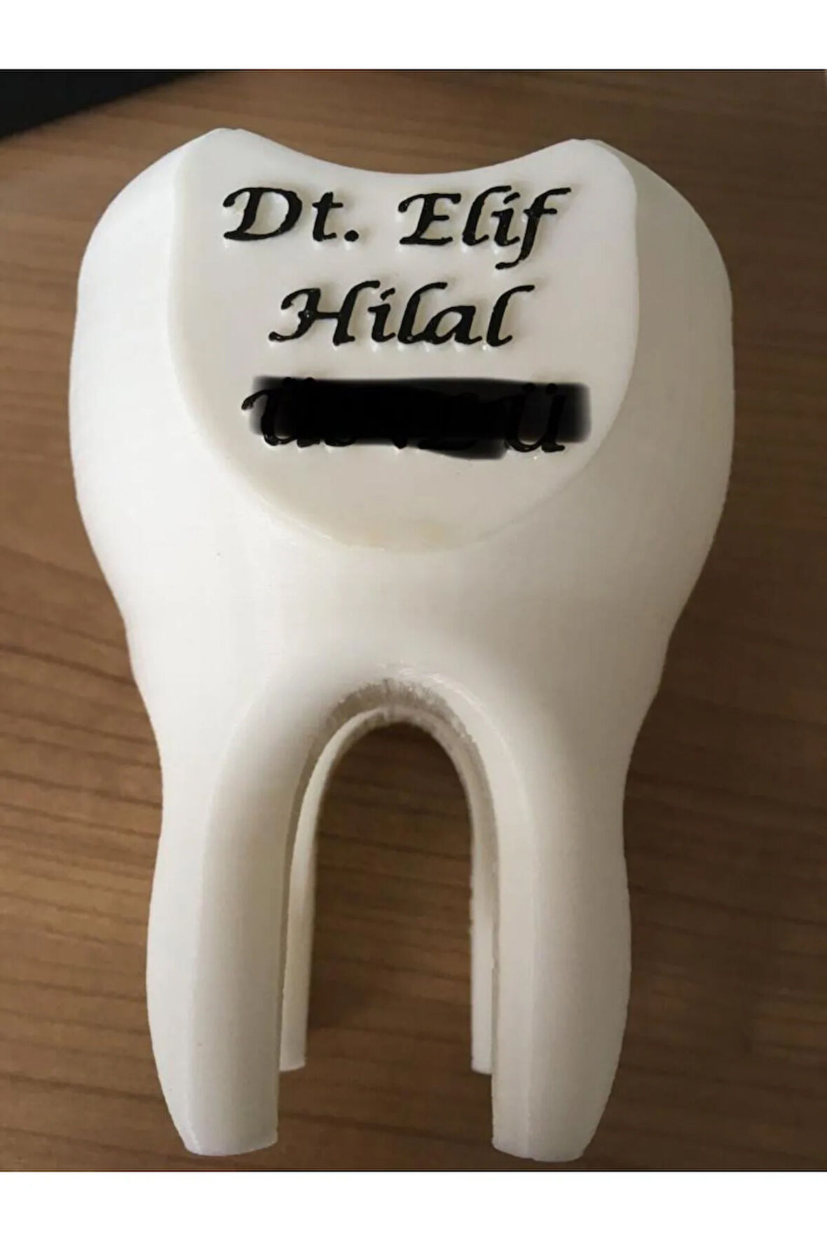 Diş Hekimlerine Özel İsimlik Kalemlik Diş Figürü