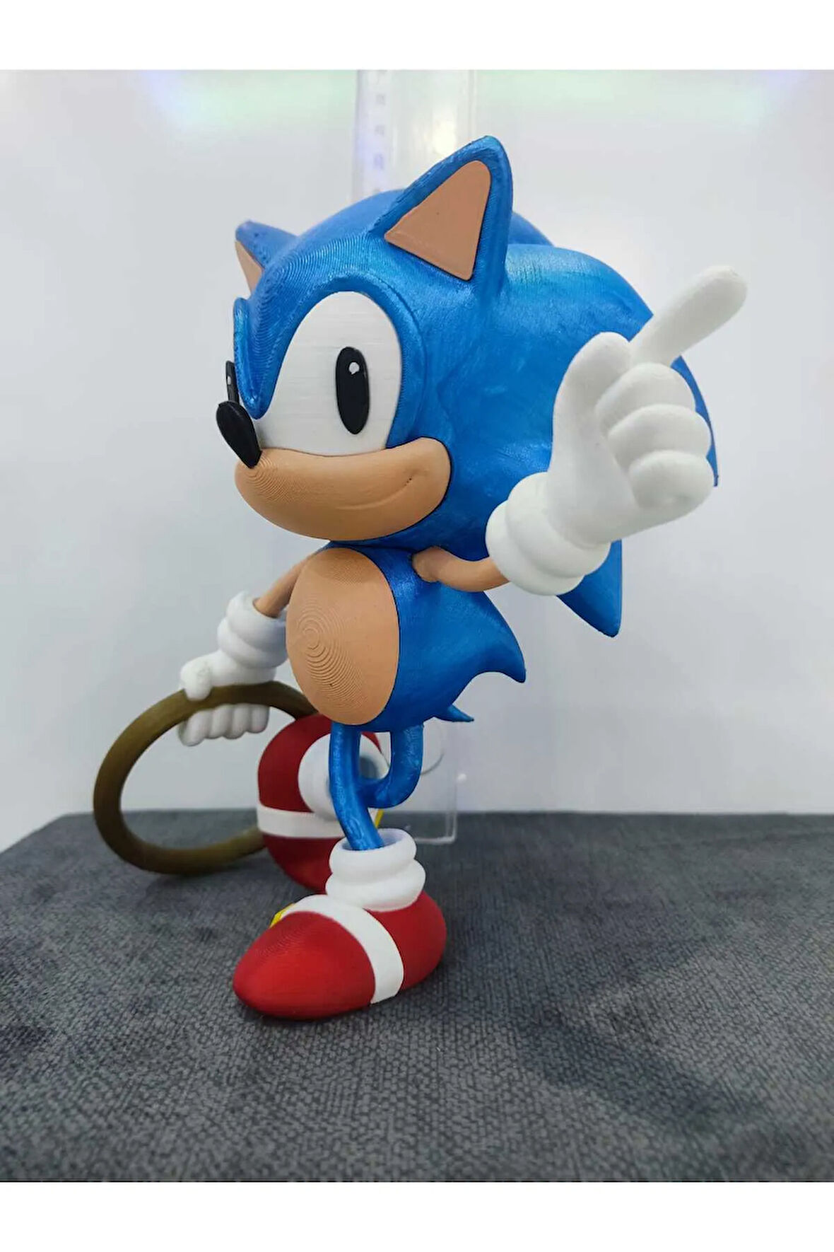 Kirpi Sonic Boyalı Figür 17 Cm