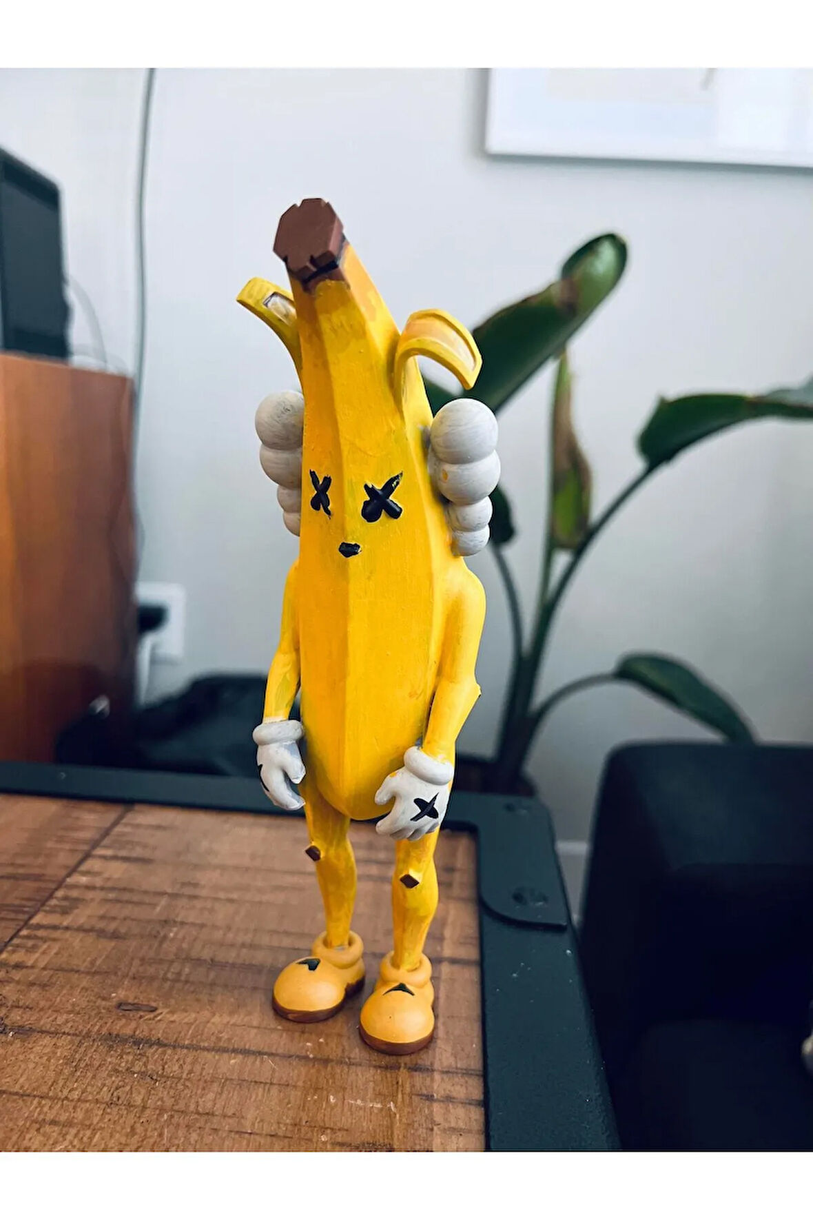Kaws Fortnite Muz Figür Kaws Fortnite Boyalı Figür Büyük Boy 20CM