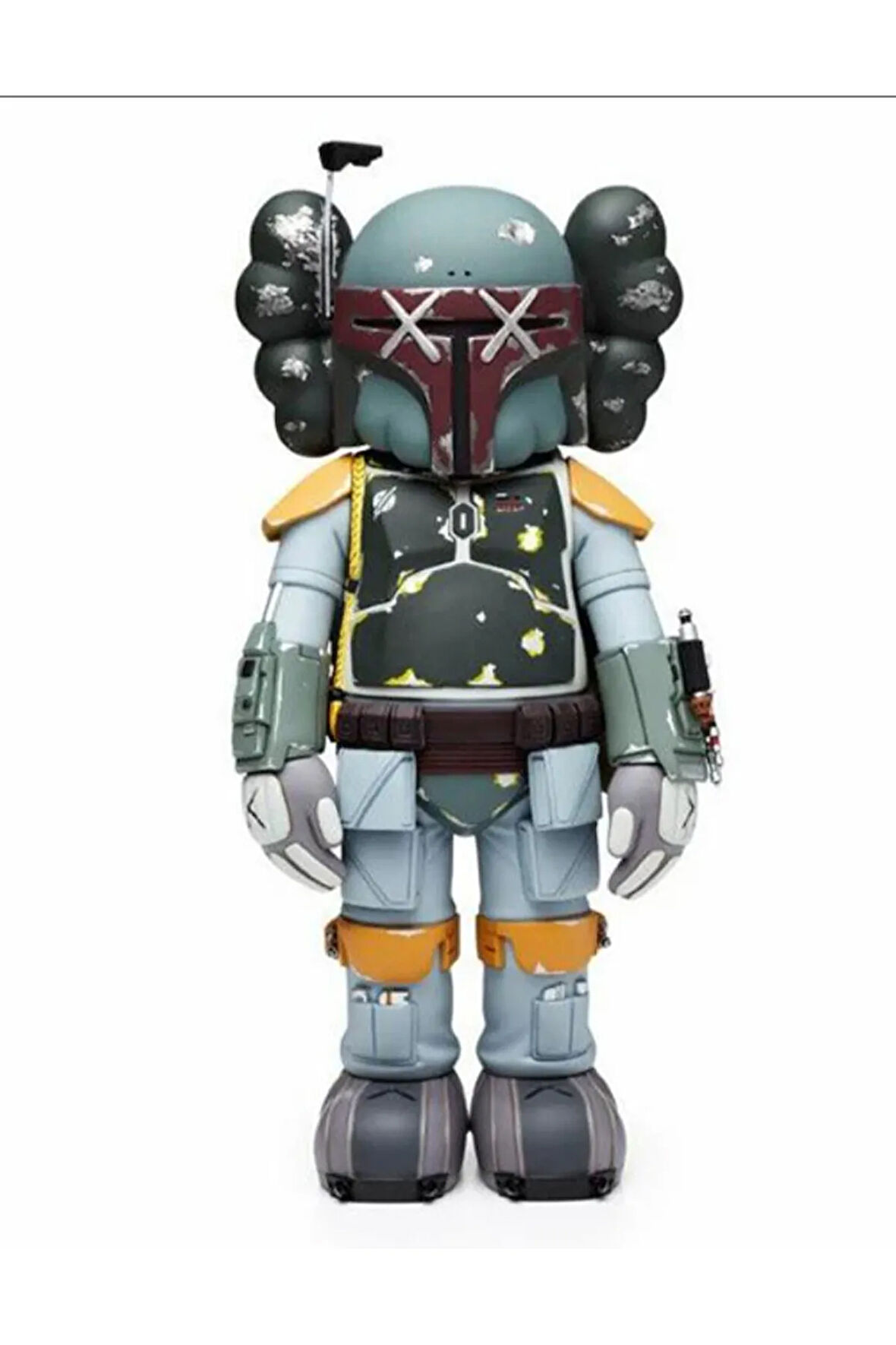 Kaws Boba Fett Figür Kaws Boyalı Figür Kaws Starwars Figür Büyük Boy 20CM