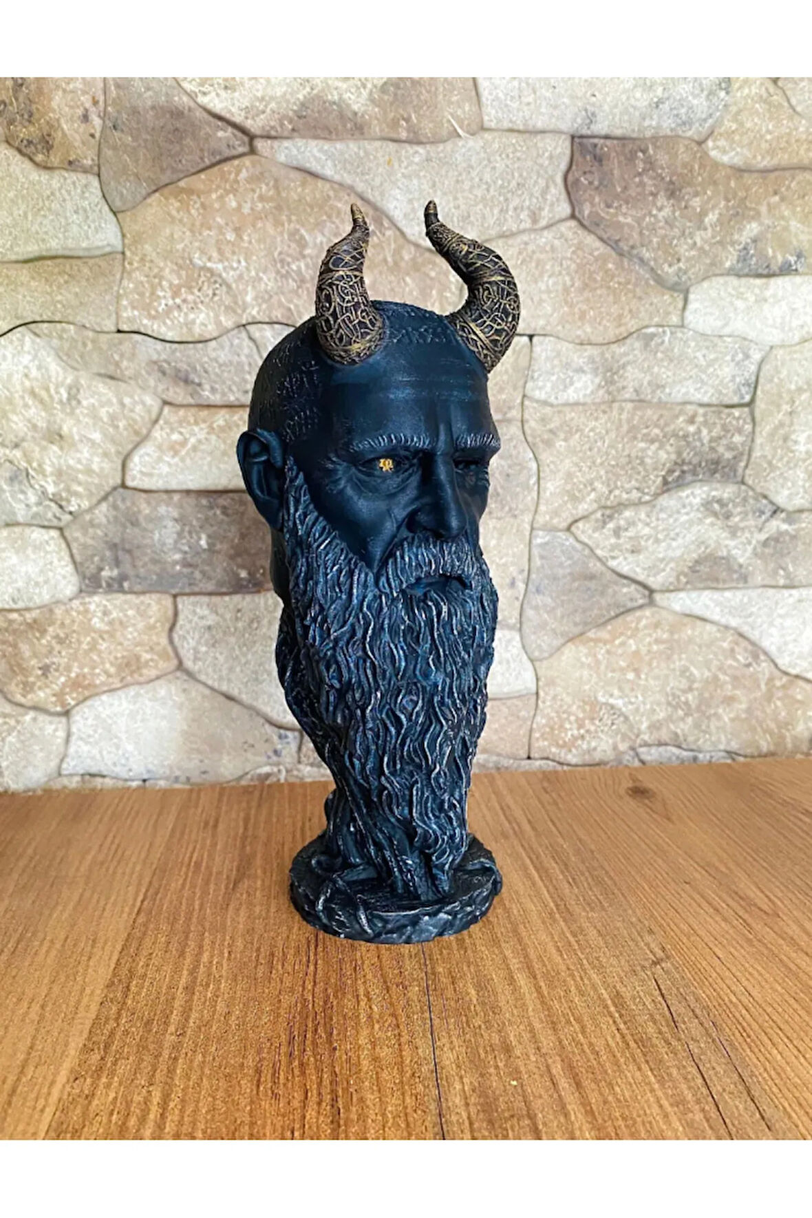 Gof Of War Yaşlı Kratos Büst God of War Kratos Obje Büyük Boy 40CM