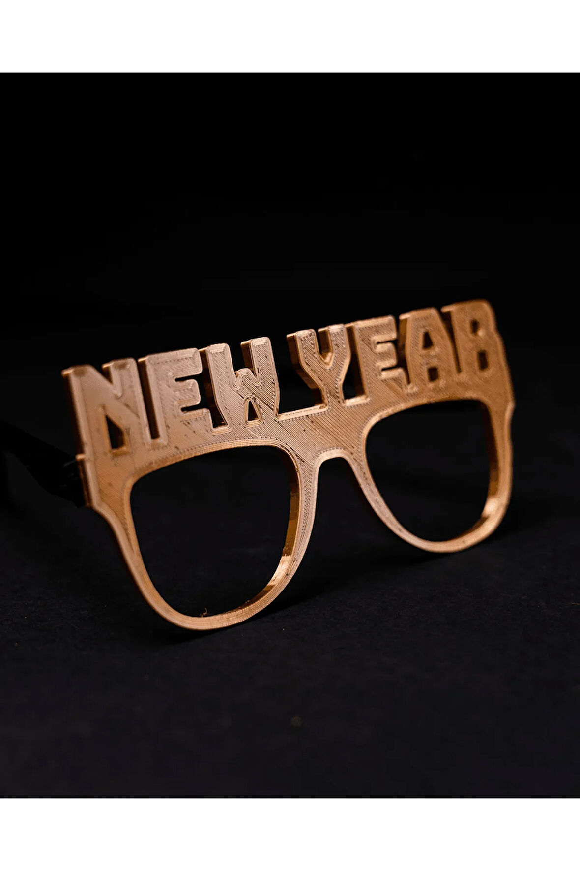 Yeni Yıl Happy New Year Gözlük Yılbaşı Mutlu Yıllar Gözlüğü Takılabilir