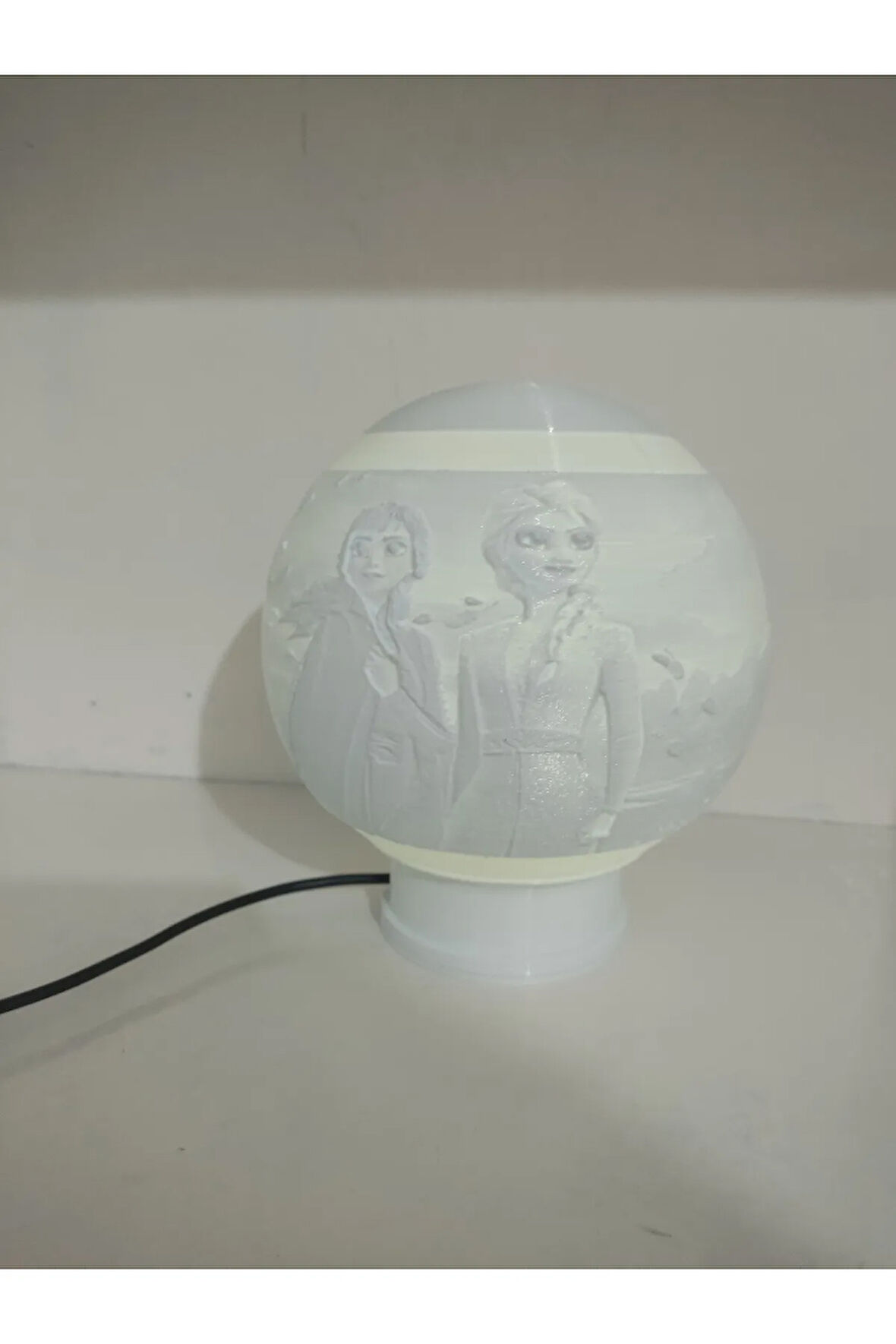 Buzlar Ülkesi Elsa gece lambası