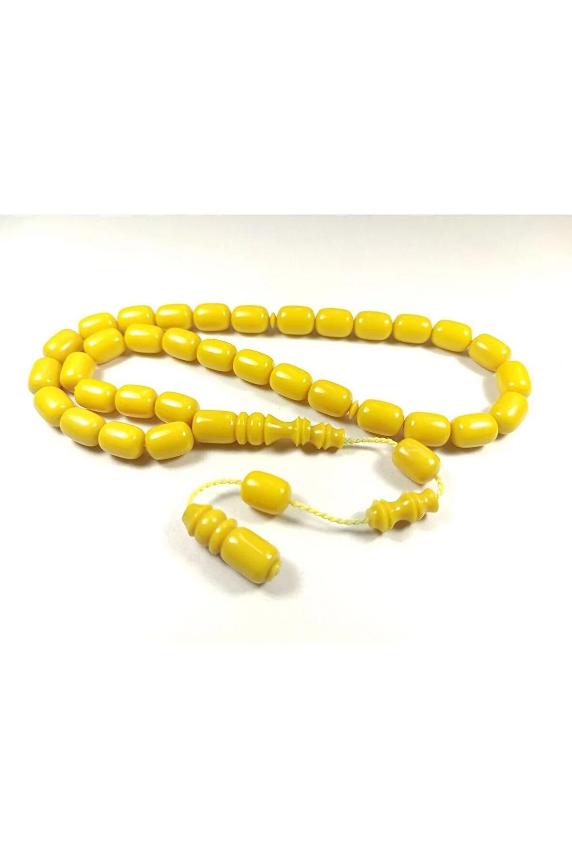 Emine Rişvani Usta Eseri Sikkeli Çift Zımpara Çift Cilalı Sıkma Kehribar Sertifikalı 4420