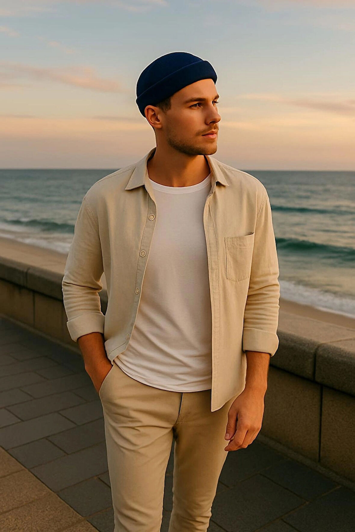 GONCA ŞAPKA %100 PAMUK DOCKER SİPERSİZ ŞAPKA