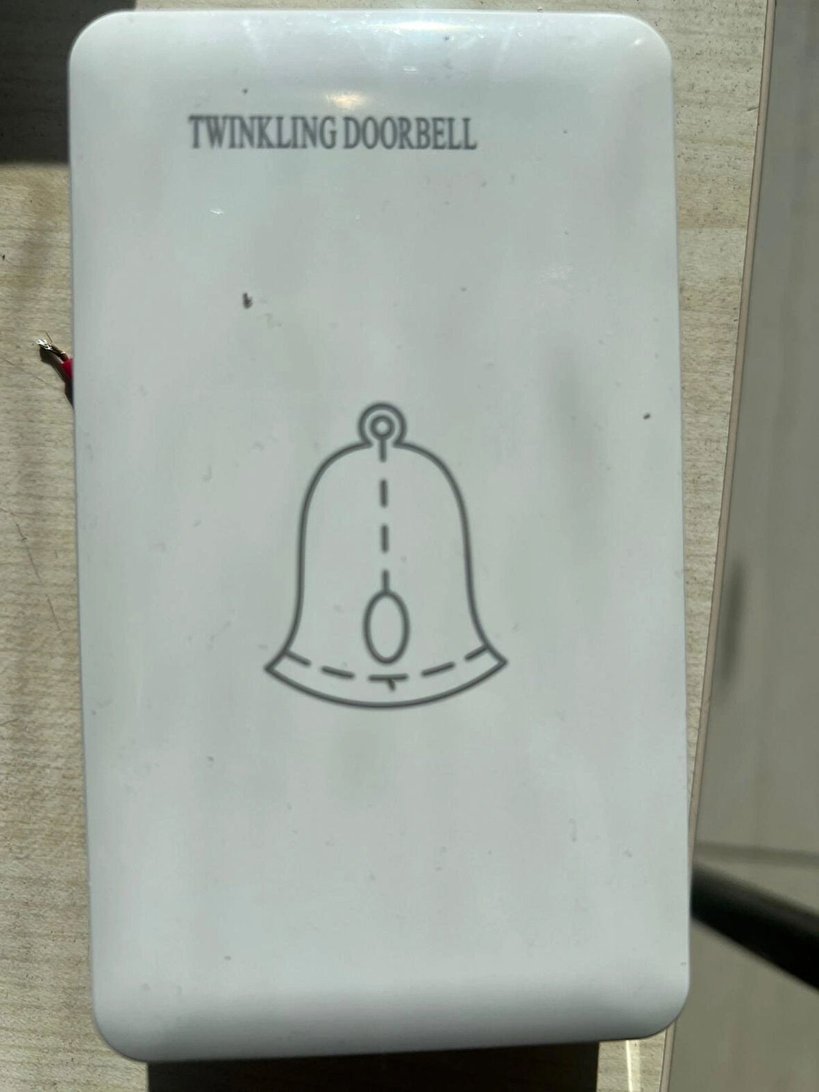  Ding Dong 220V Kablolu Kapı Zili Manuel Bell Home Hotel Erişim Kontrol Sistemi 