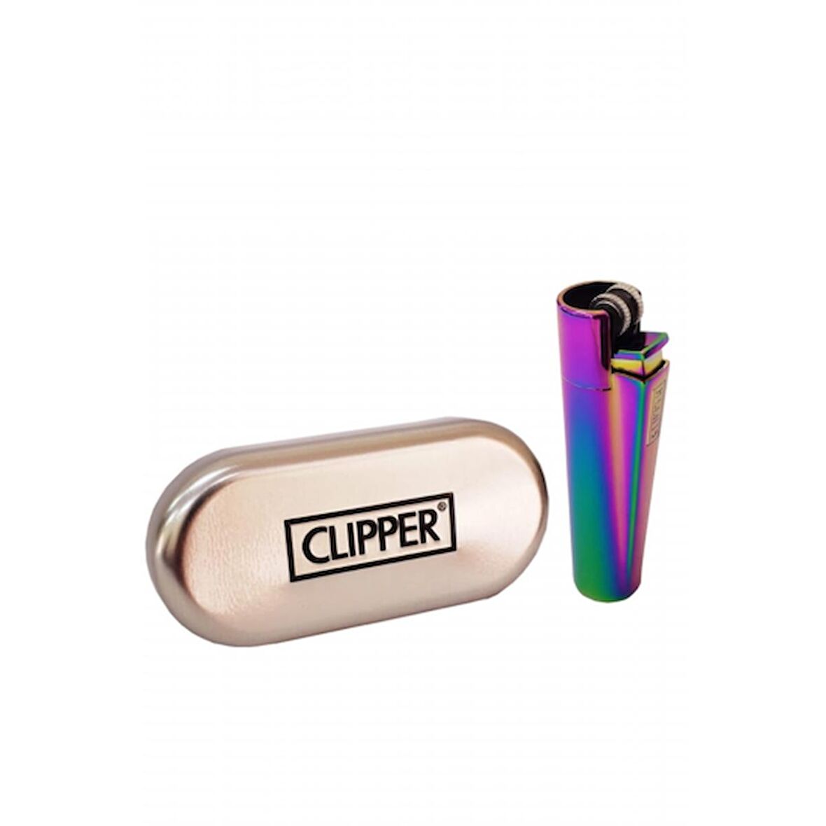 Kişiye Özel CLİPPER KUTULU ICY ÇAKMAK