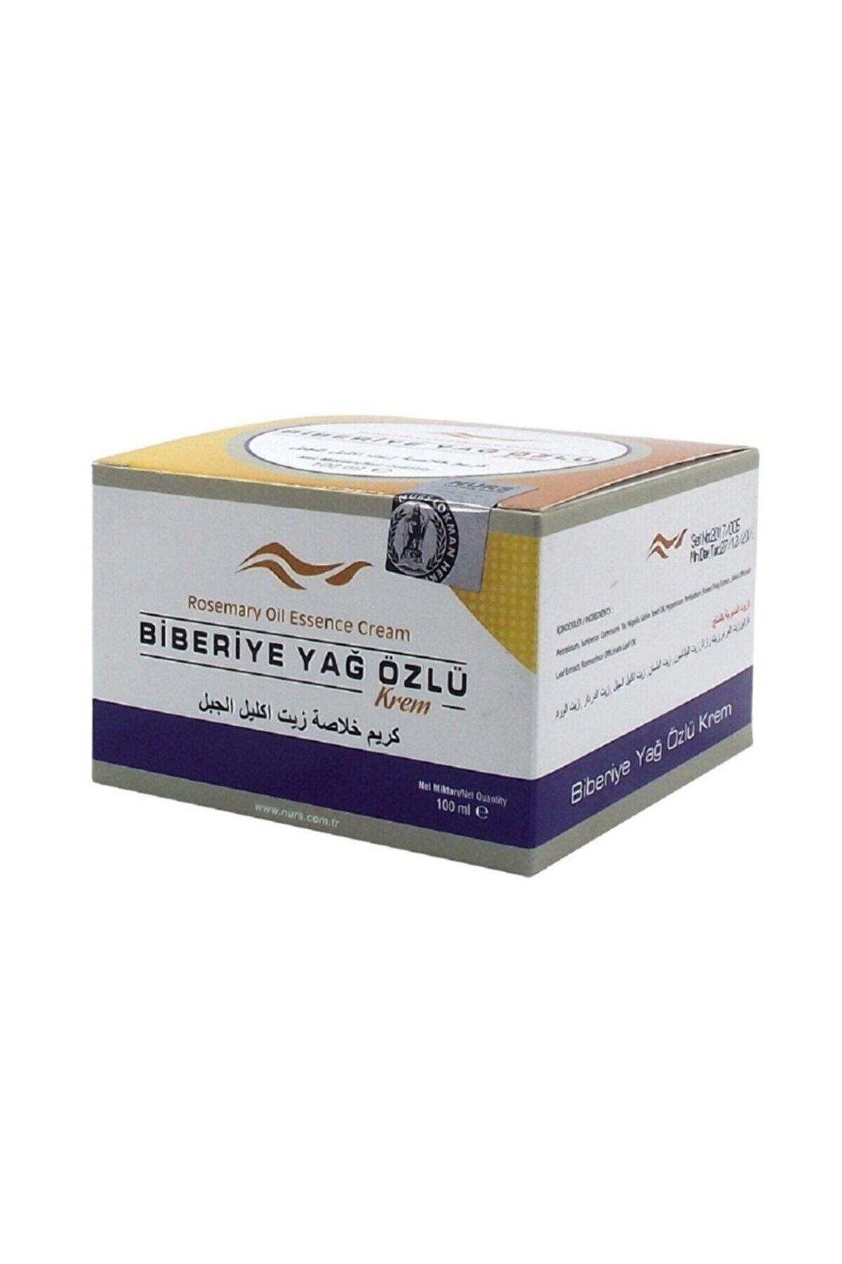 Biberiye Yağı Özlü Krem 100 ml