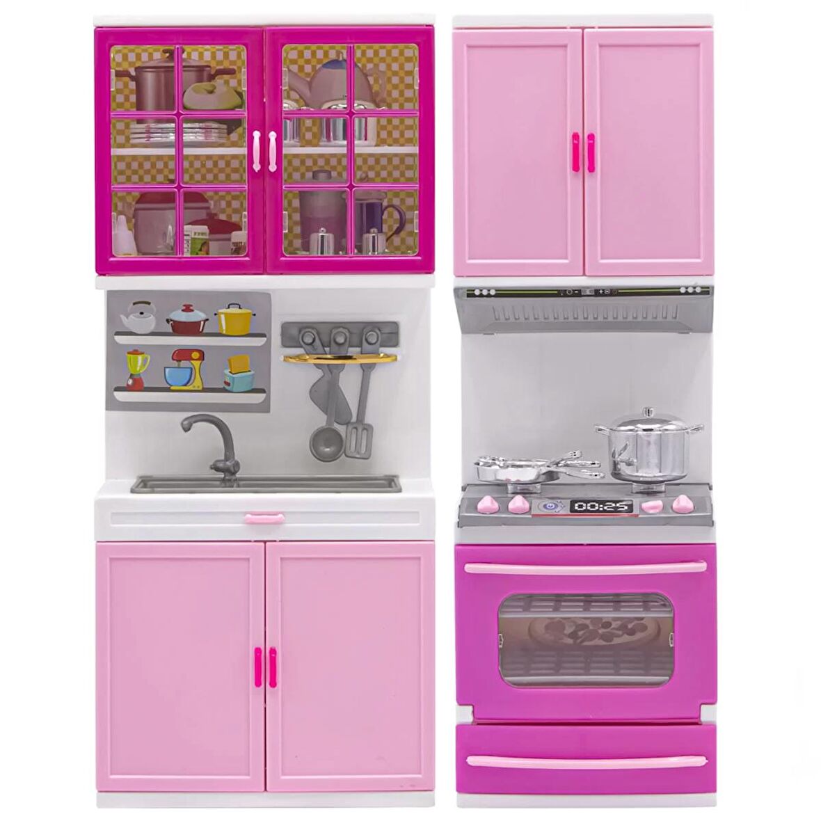 Nessiworld My Modern Kitchen Lavabolu Fırınlı 2'li Set