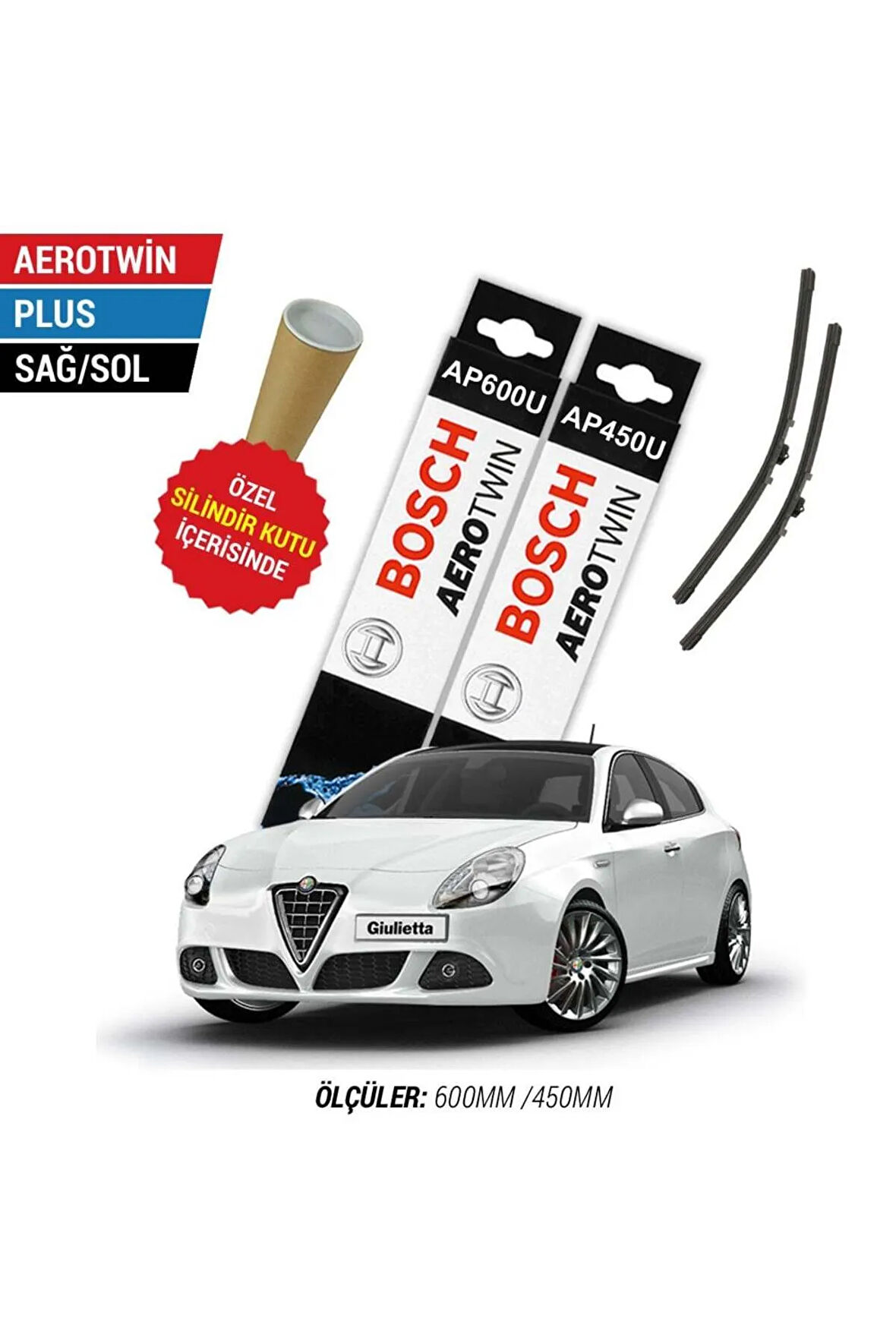 Alfa Romeo Giulietta Silecek (2010-2020) Bosch Aerotwin Plus