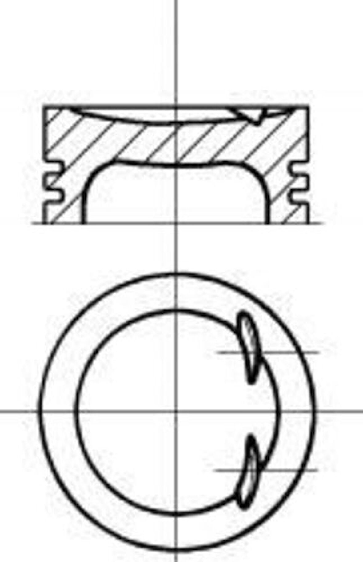 Goetze 87-109100-10 Piston Segman 90.90mm 22 Pim Sekmanlı Mercedes W208-170 M111 230 Kompressor 96-03 A1110302818