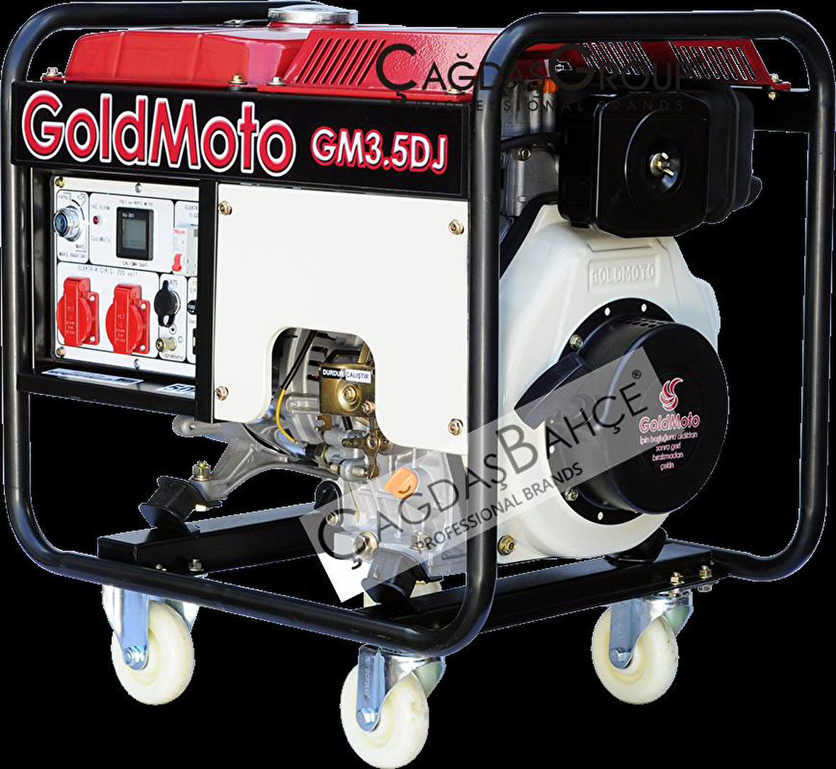 GoldMoto GM4.5DJ Dizel Marşlı Jeneratör 4.5 KW Monofaze