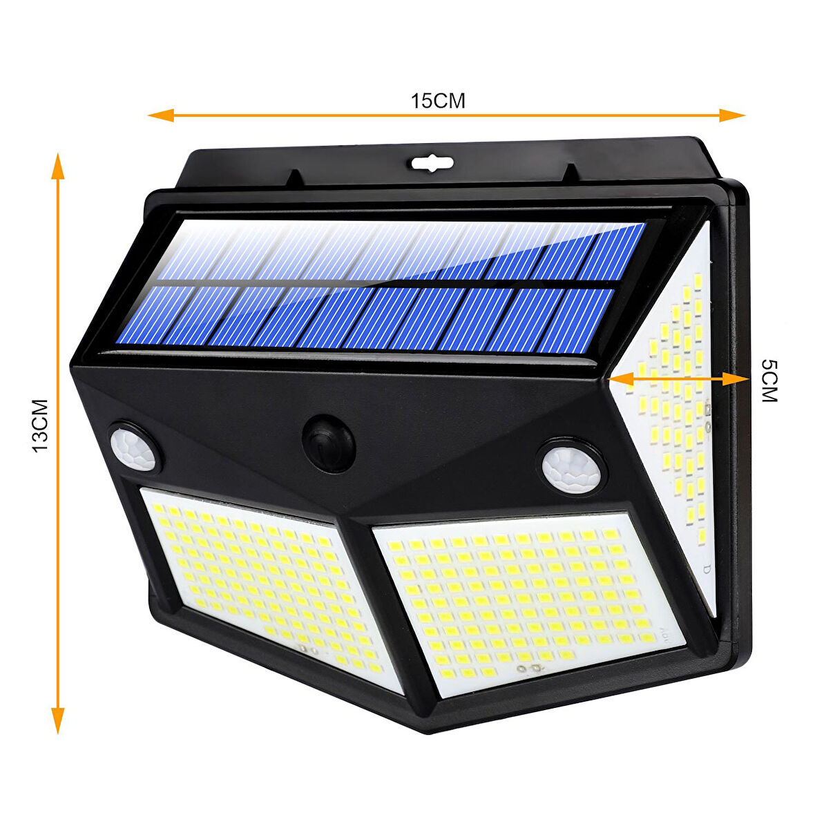 SİLVER TOSS ST-2027 Solar Güneş Enerji Aydınlatma Lambası Sensörlü 280 Led